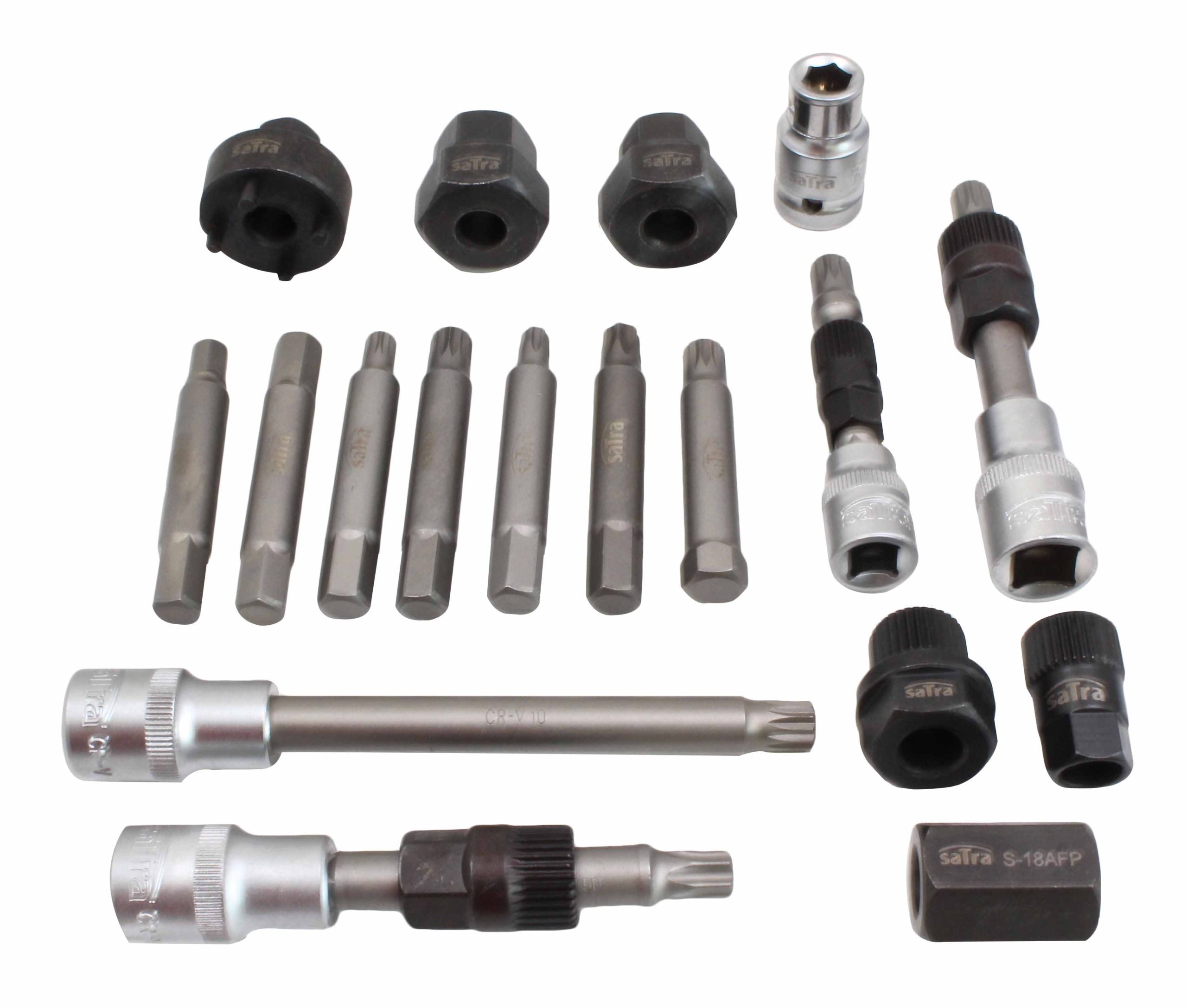 Sada kľúčov na montáž a demontáž remeníc alternátora, univerzálna, 18ks Satra