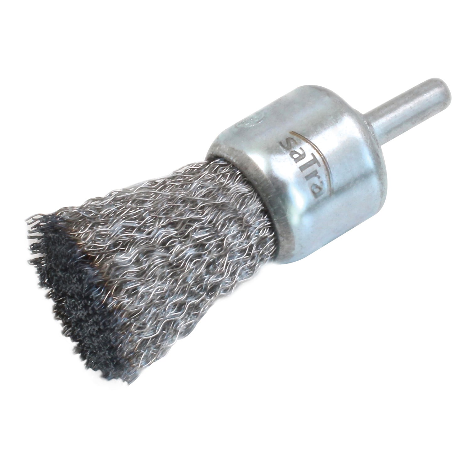 Oceľová drôtená kefa na vŕtačku 25 x 6mm Satra