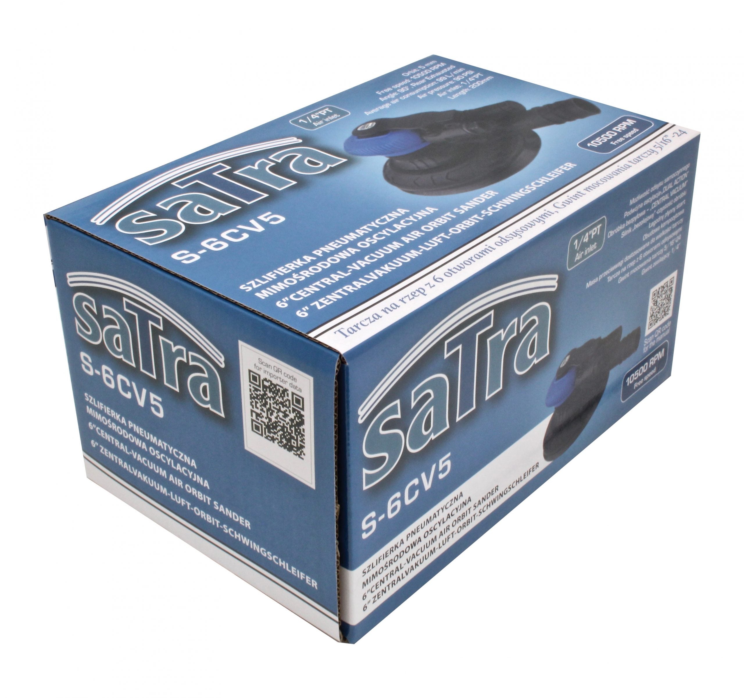 Pneumatická excentrická orbitálna brúska 150mm Satra