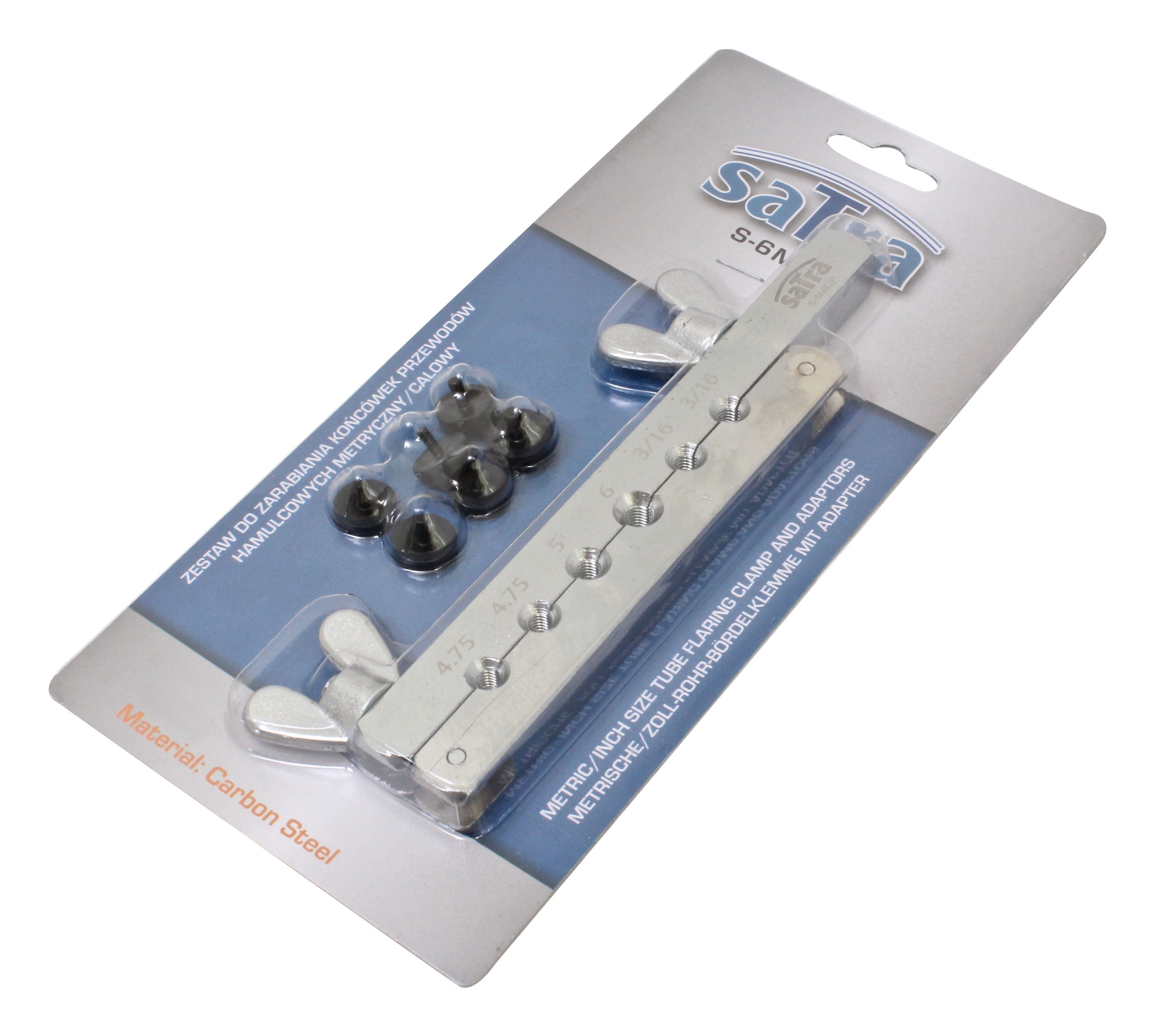 Sada na rozširovanie brzdových trubiek s adaptérmi