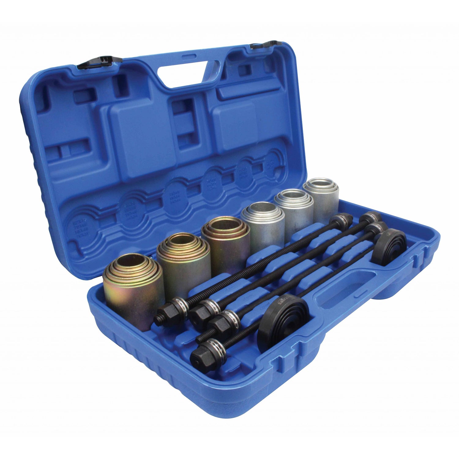 Sada na montáž a demontáž ložísk, nábojov, puzdier a silentblokov, 26ks