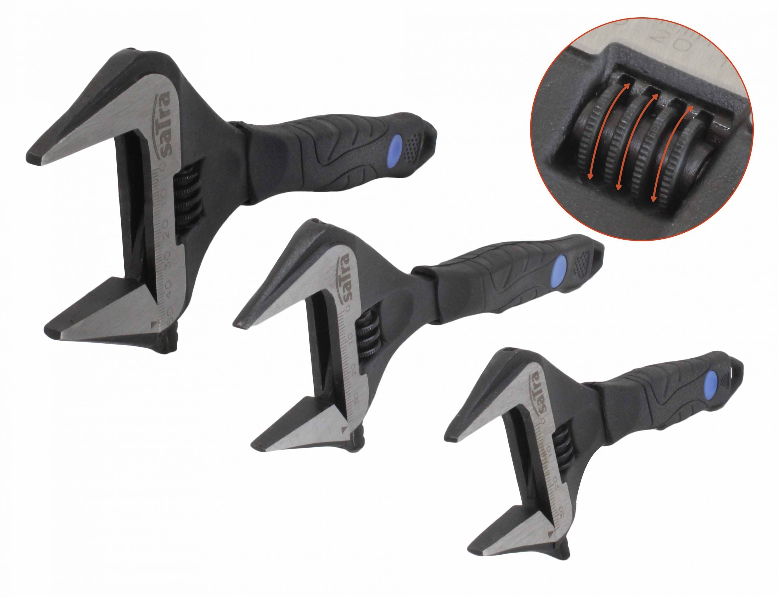 Sada nastaviteľných kľúčov 3 kusy satra