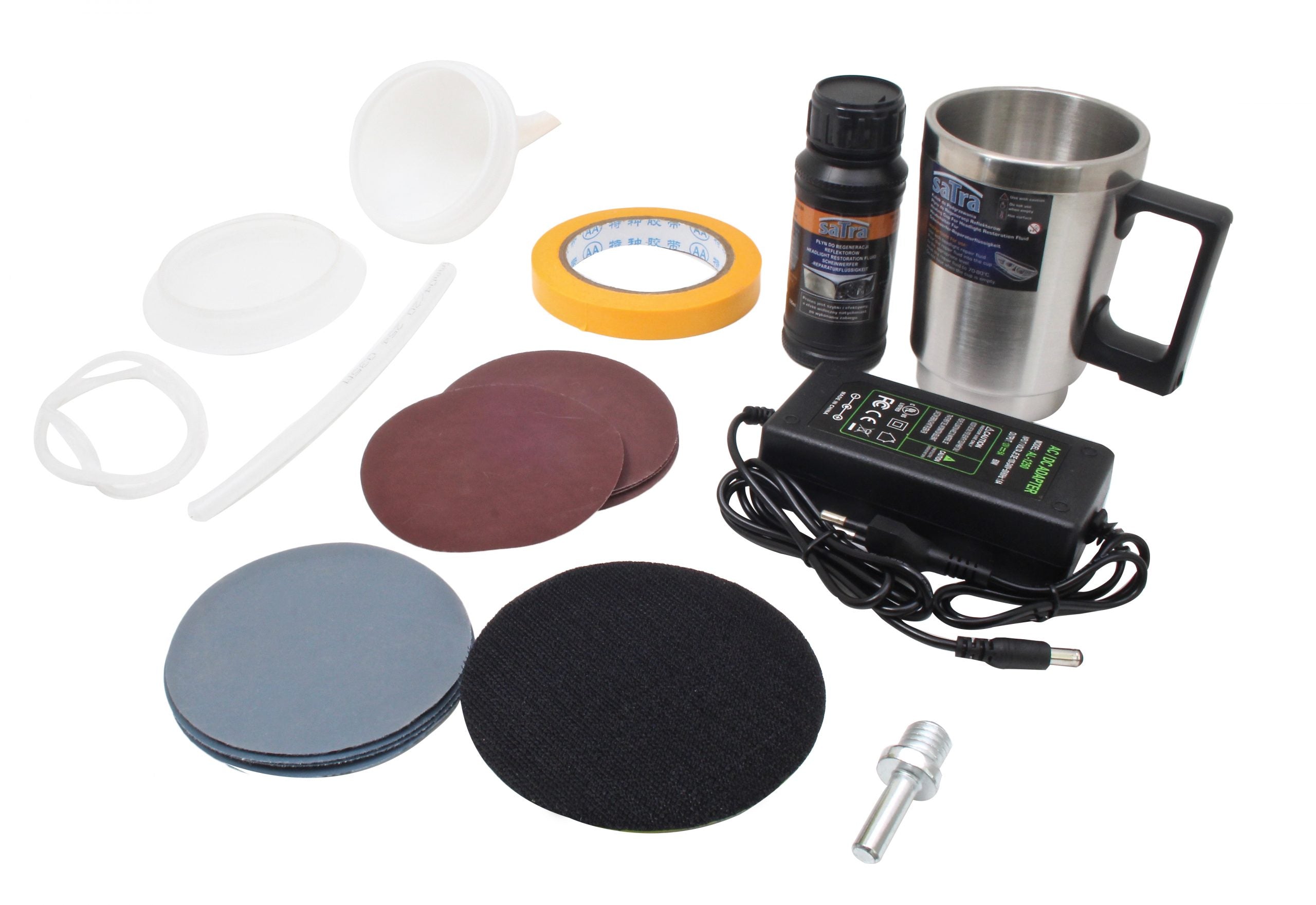 Sada na renováciu svetlomeov s polymérom 23ks Satra