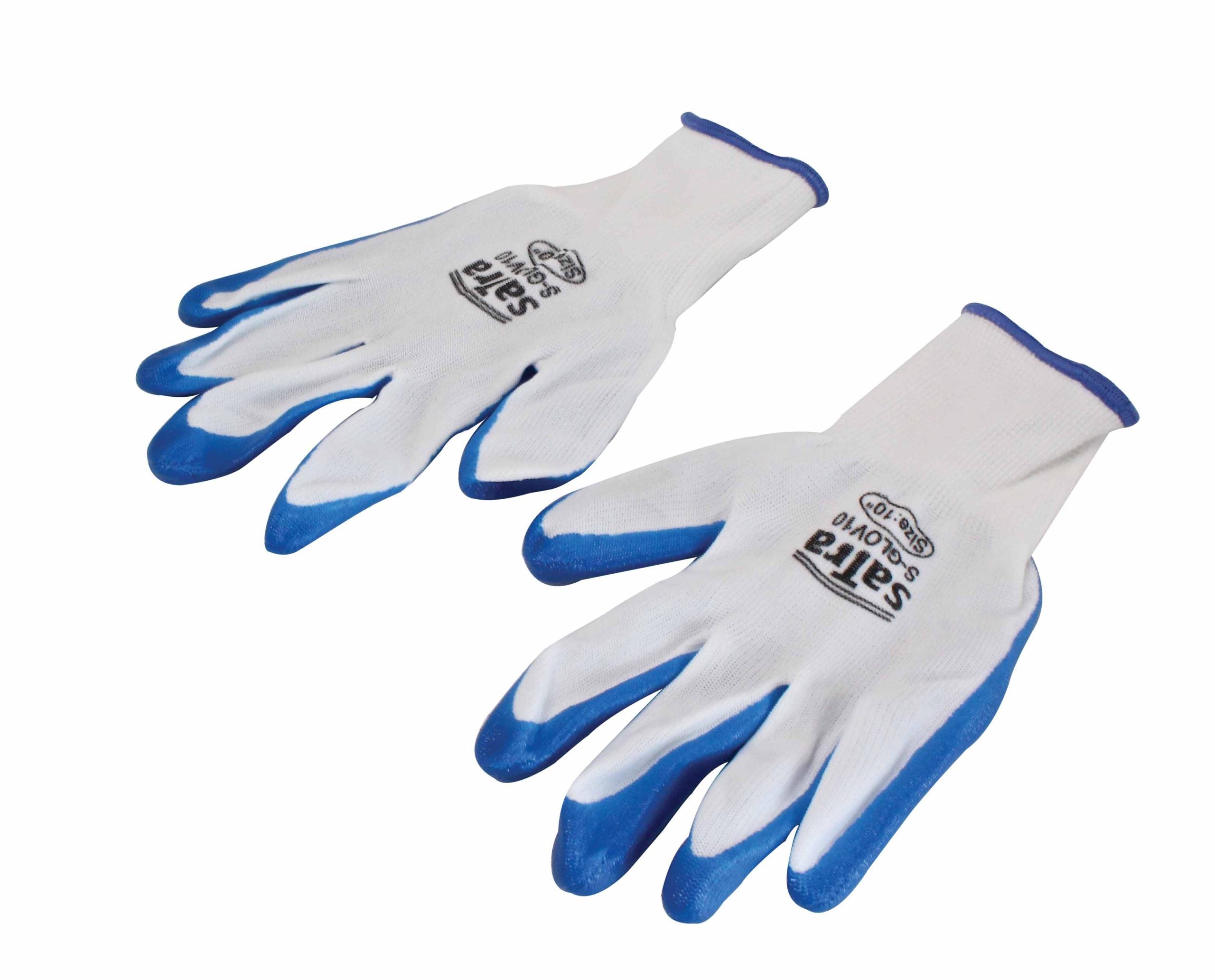 Súprava 12 ochranných rukavíc, veľkosť 10 (XL)