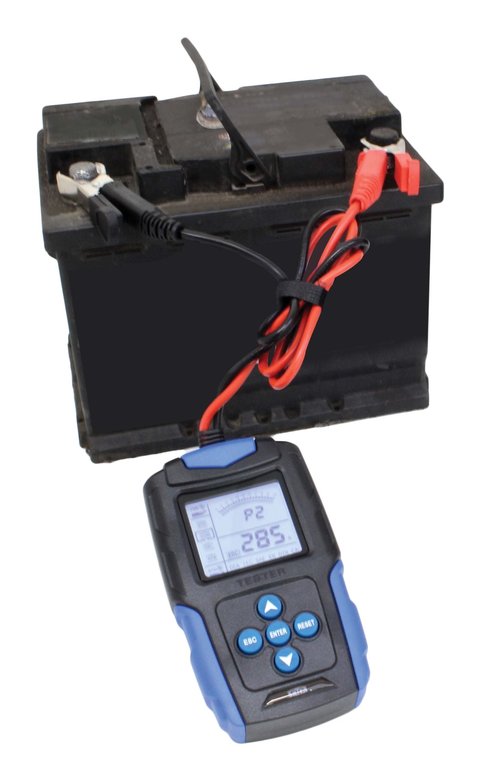 Tester autobatérií s LCD displejom 12 - 24V
