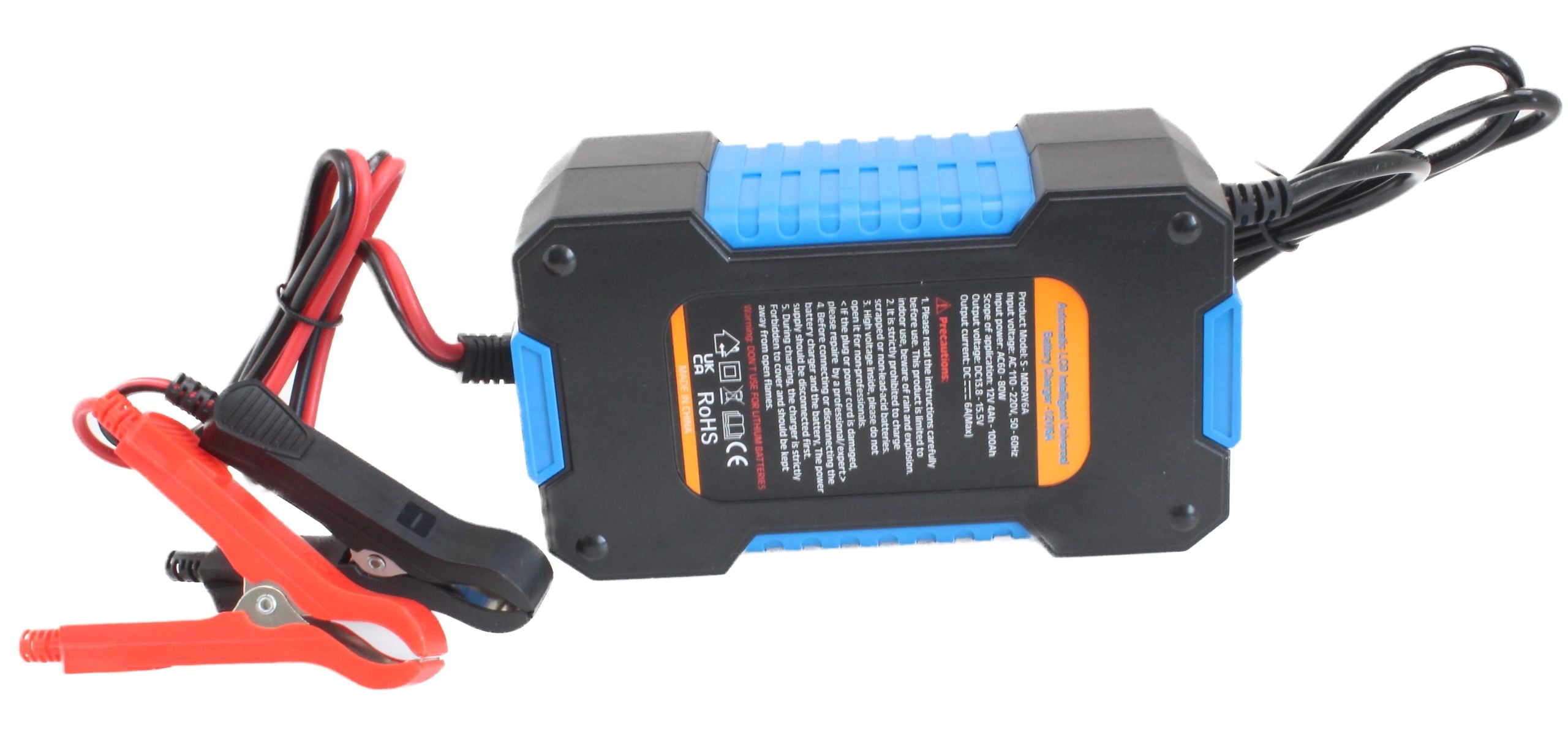 Nabíjačka autobatérií s LCD displejom 12V 6A