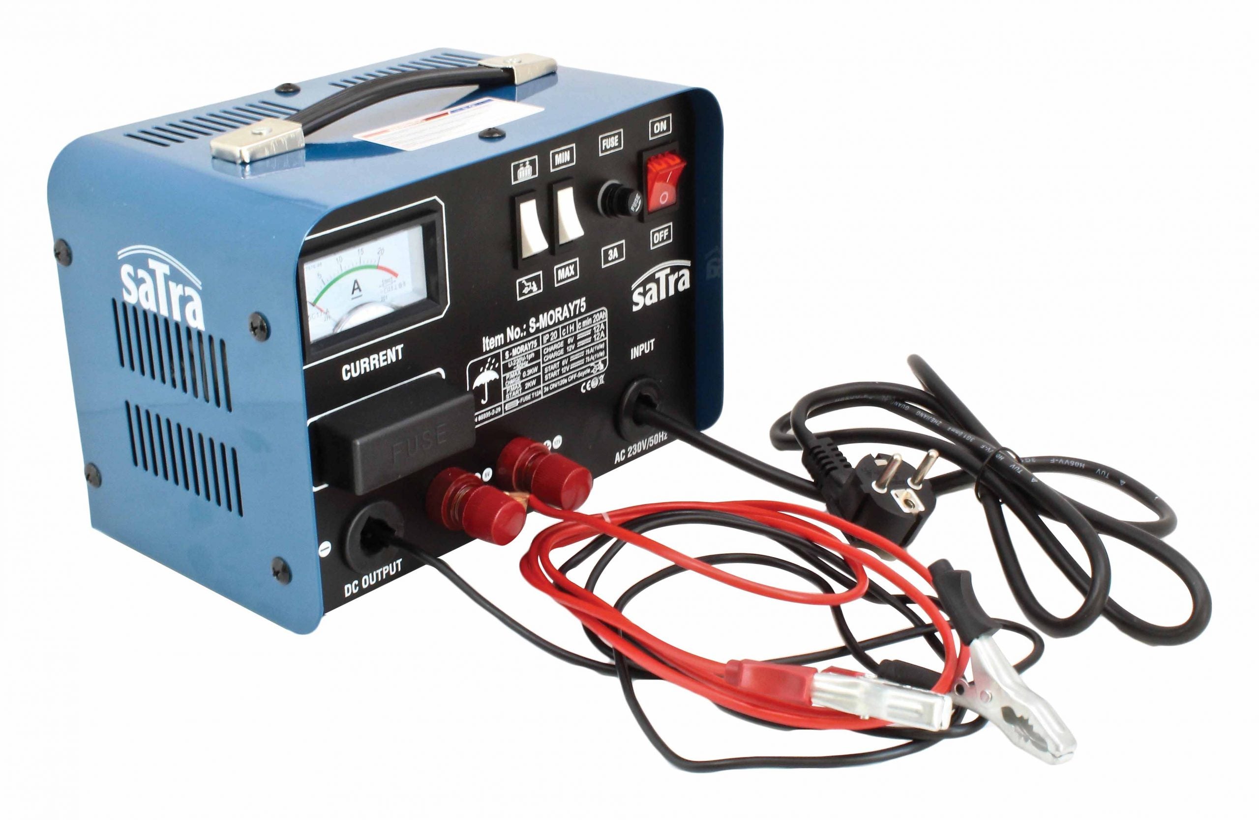 Nabíjačka autobatérií 75A s okamžitým štartom