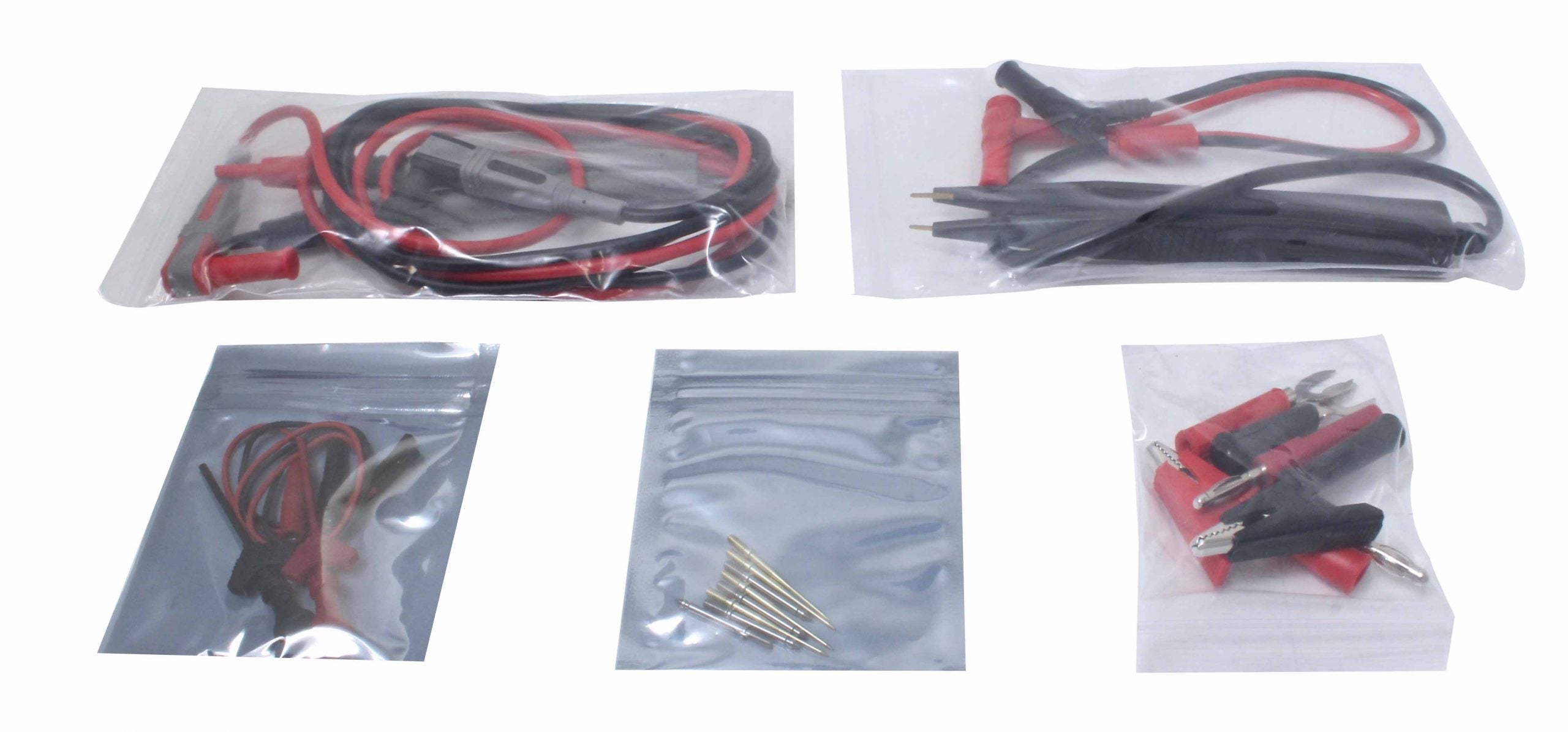 Súprava káblov a príslušenstva pre multimeter 21 kusov satra