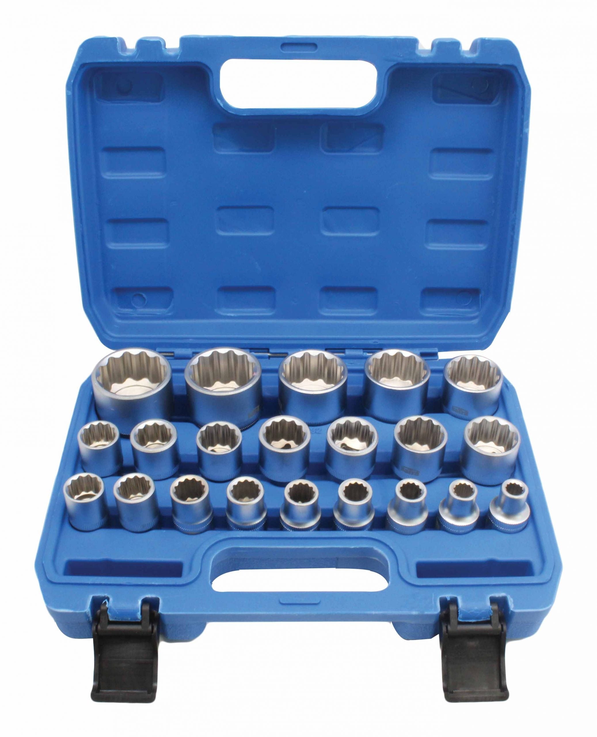 Súprava 21 dvojitých dodesiatich orechov 12 hrán 1/2 8–36 mm