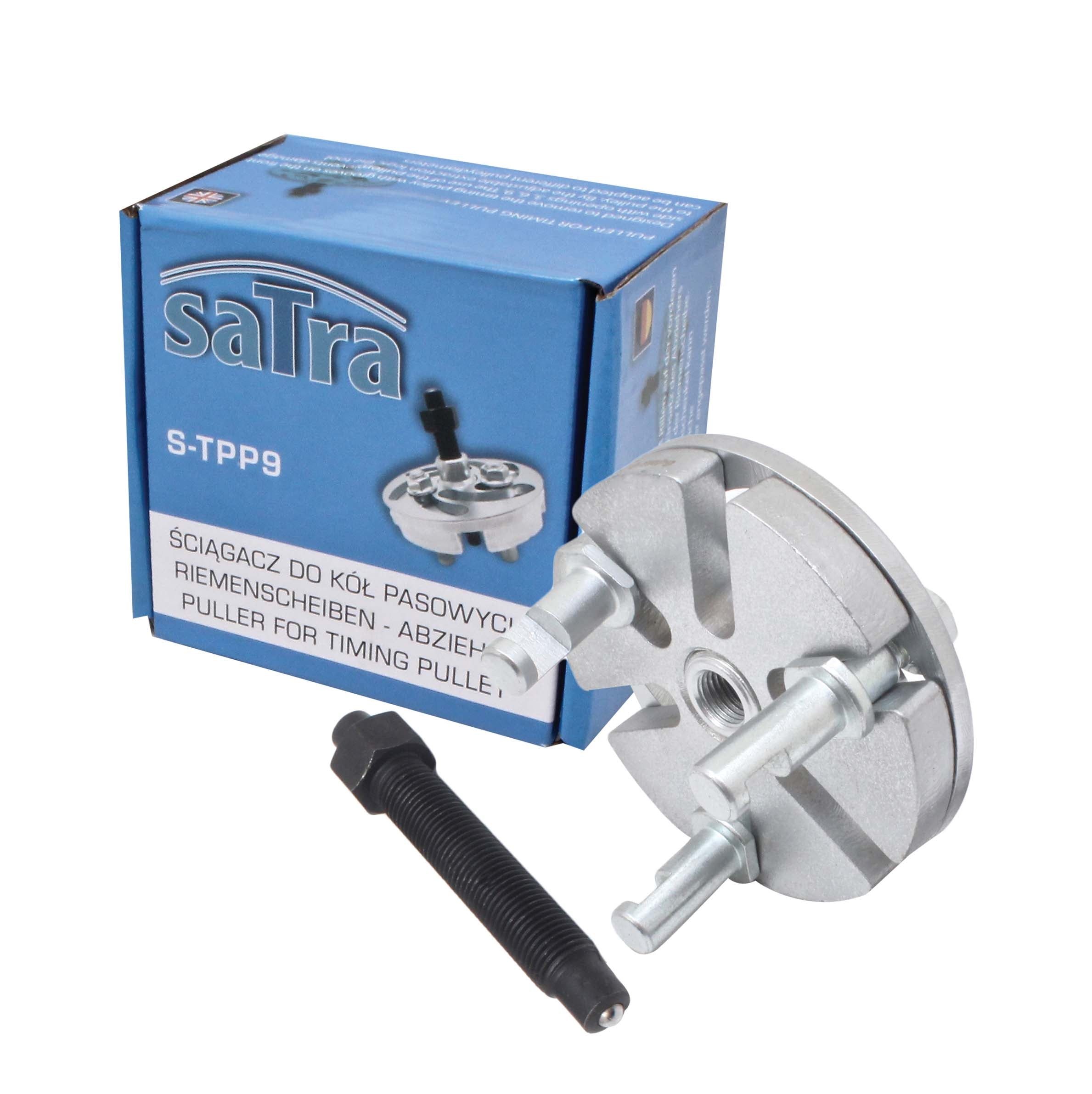 Univerzálny sťahovák na remenice a rozvodové kolá satra