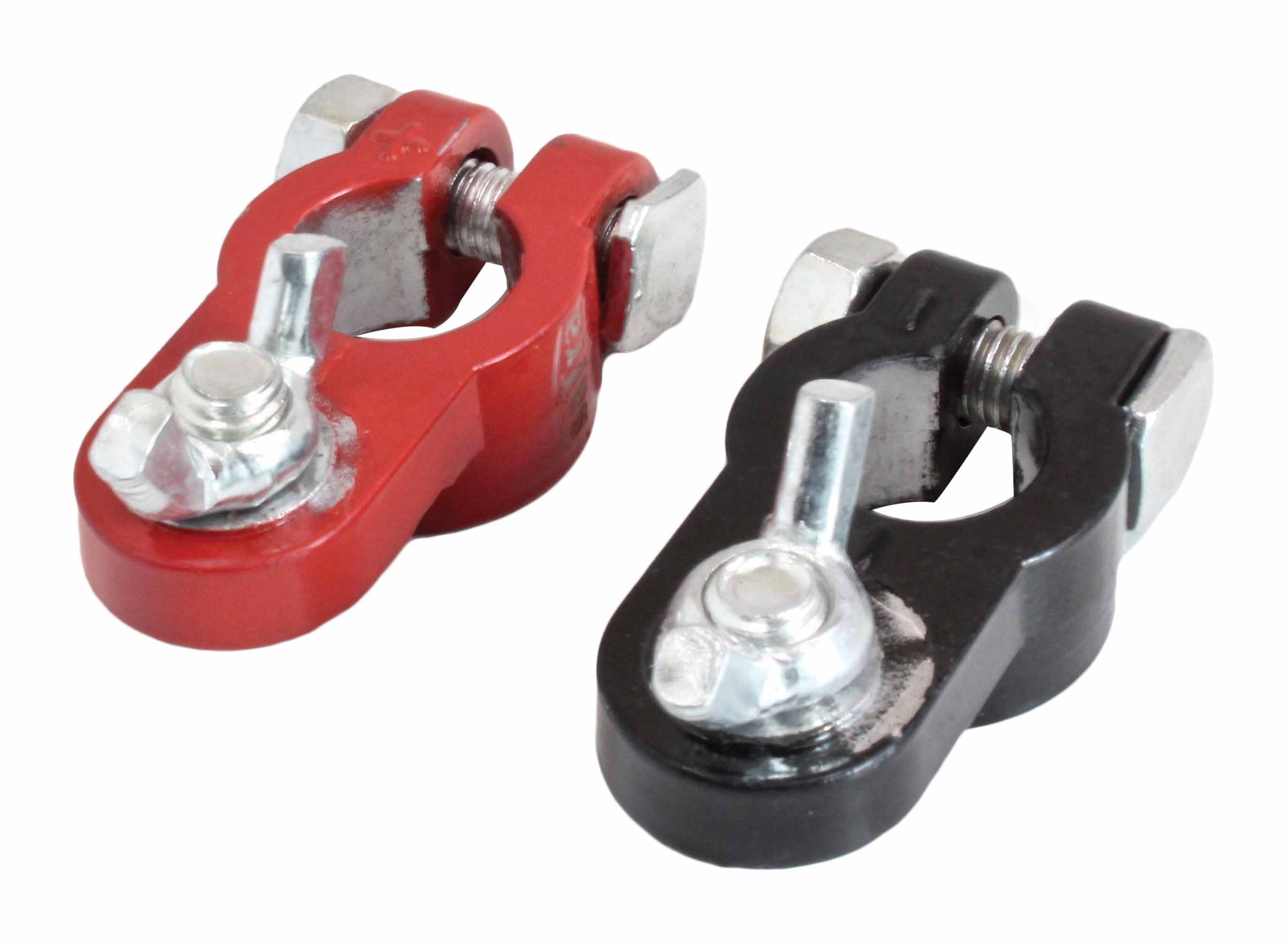 Sada hliníkových svoriek na autobatériu