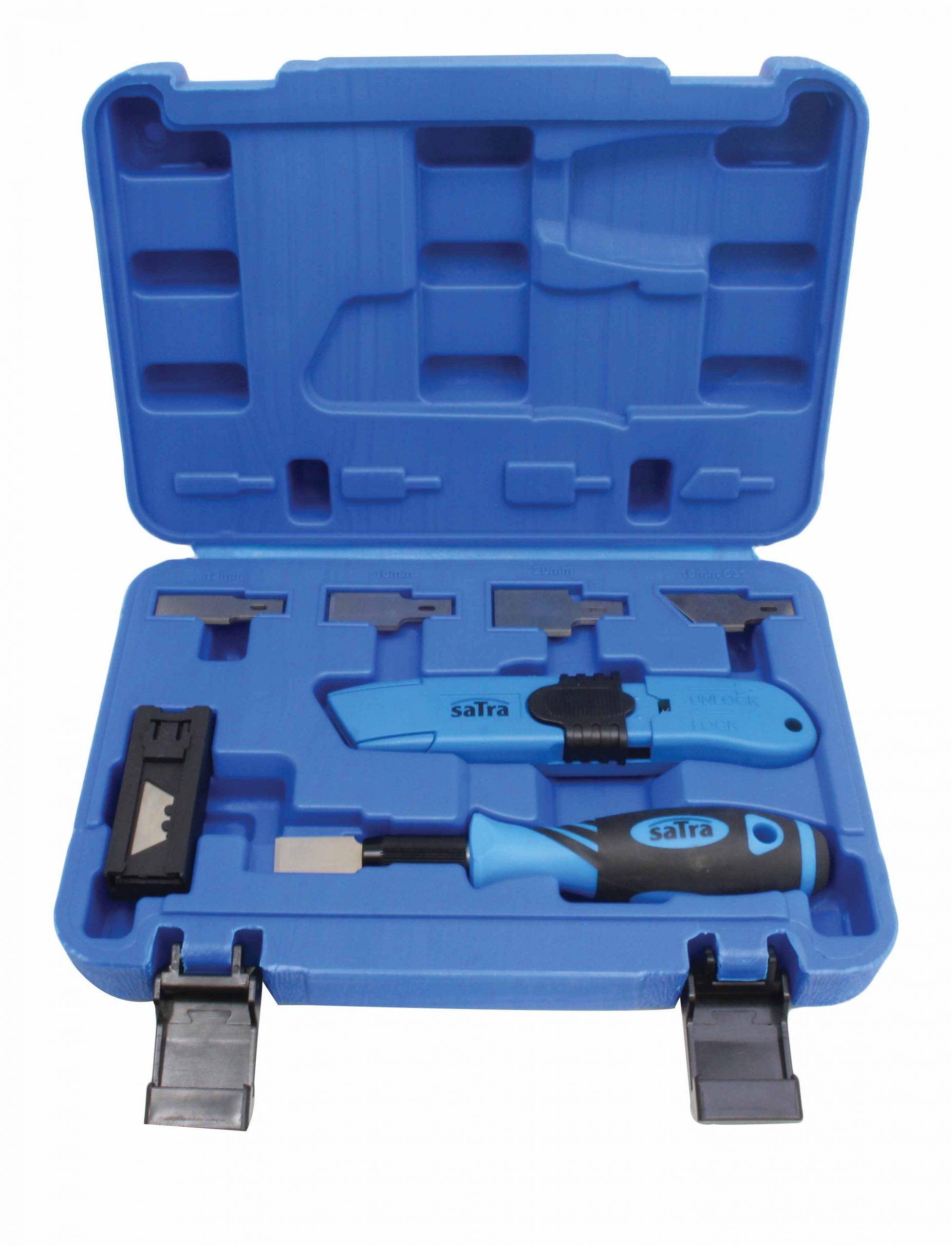 Súprava škrabiek a rezákov 30 kusov satra