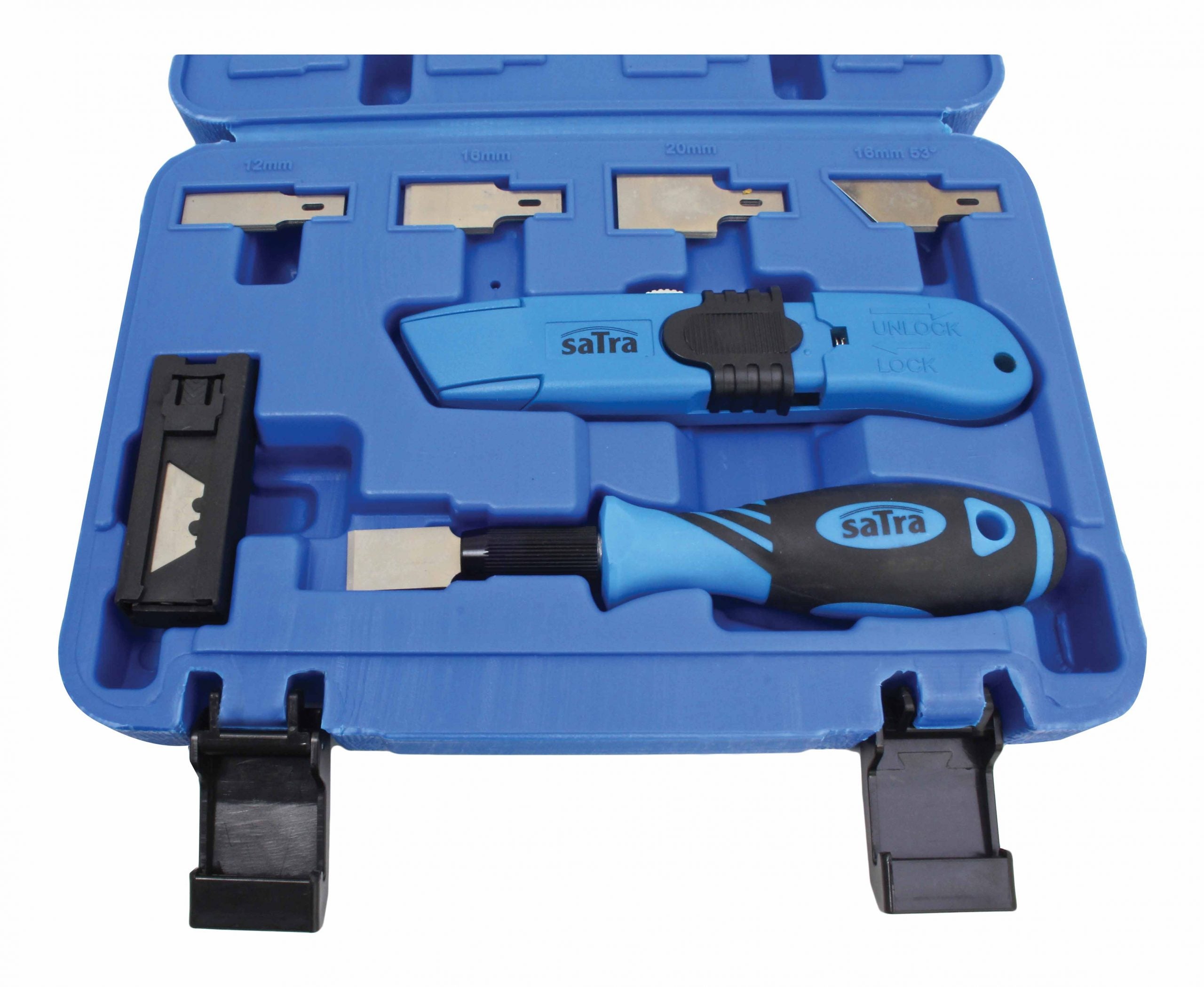 Súprava škrabiek a nožov 30ks Satra