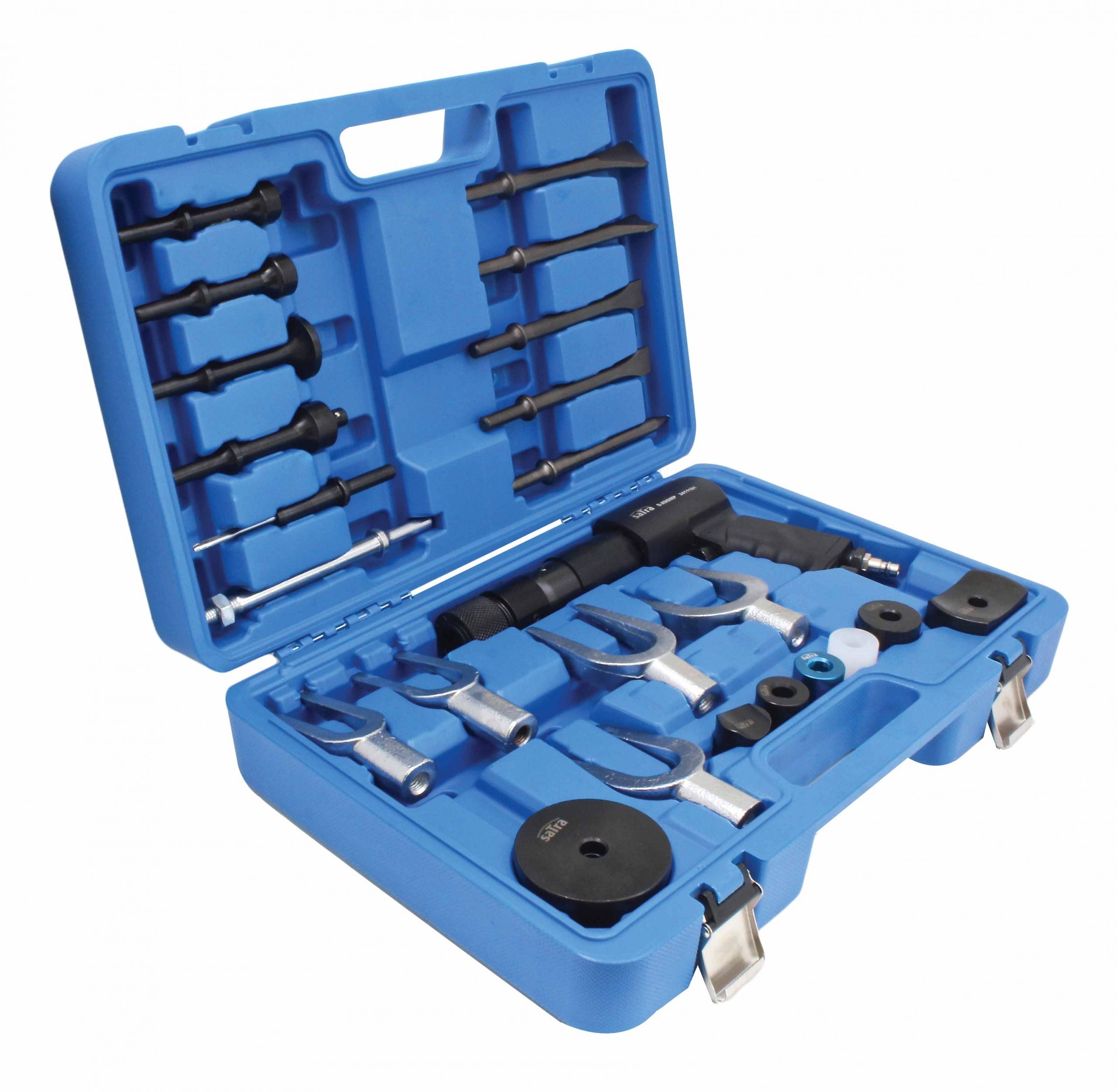 Sada multifunkčného pneumatického kladiva a príslušenstva 24ks Satra