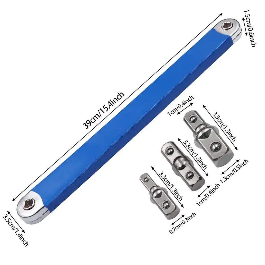 Teleskopické predĺženie - nadstavec na račňový kľúč 390mm Geko