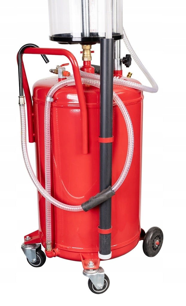 Pneumatická zberná nádoba na olej - odsávačka, 80l, Invento