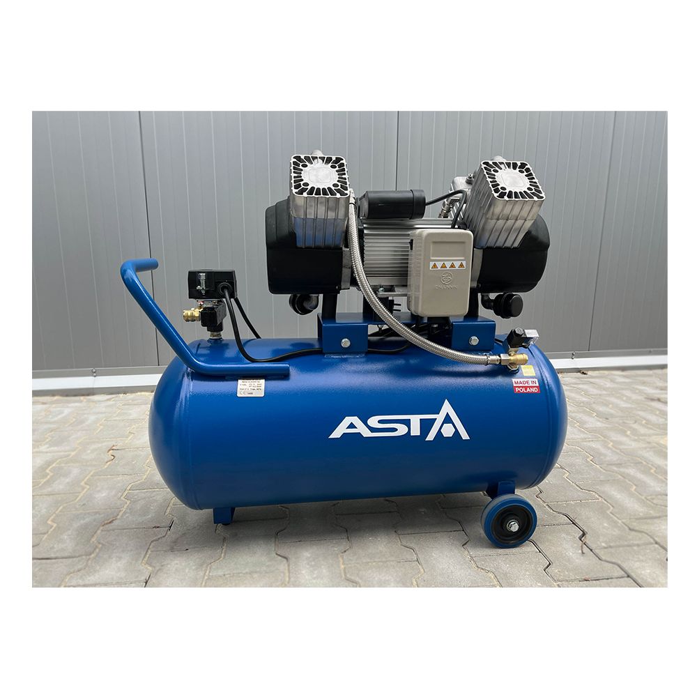 Bezolejový kompresor 100l, 2,2kW, 230V Asta
