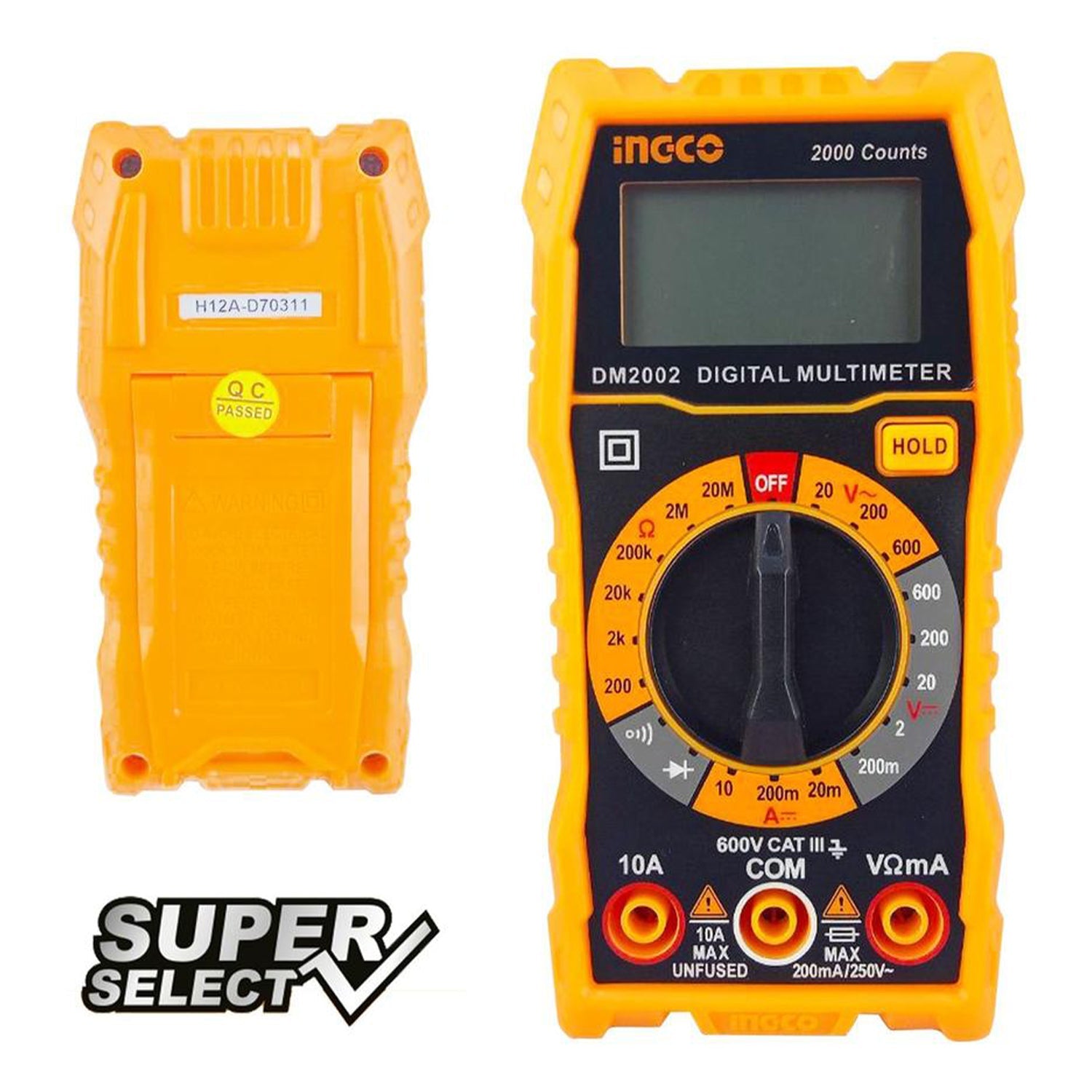 Digitálny multimeter 200.1 Ingco
