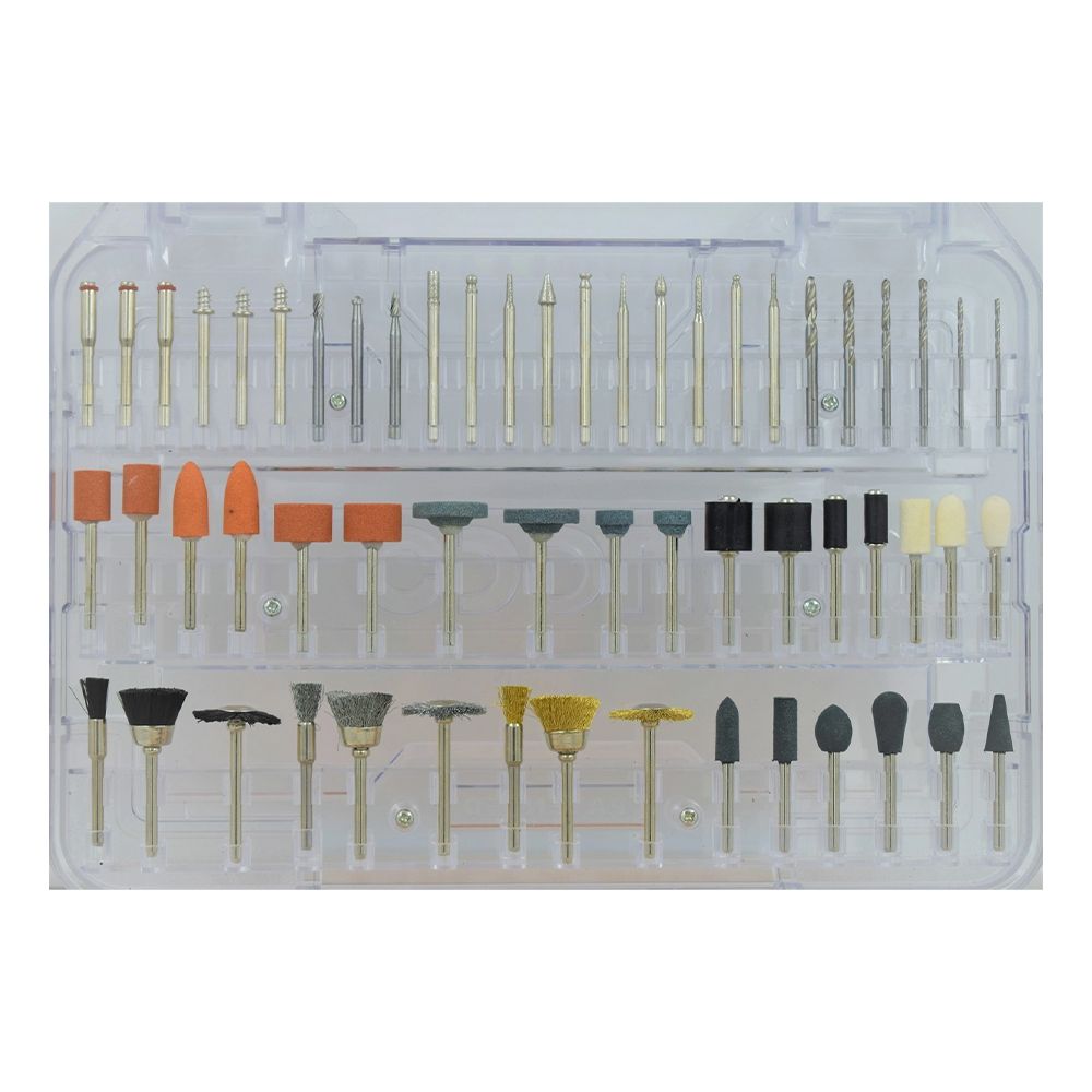 Súprava príslušenstva pre brúsku – biaxiálny leštič 410 kusov ingco