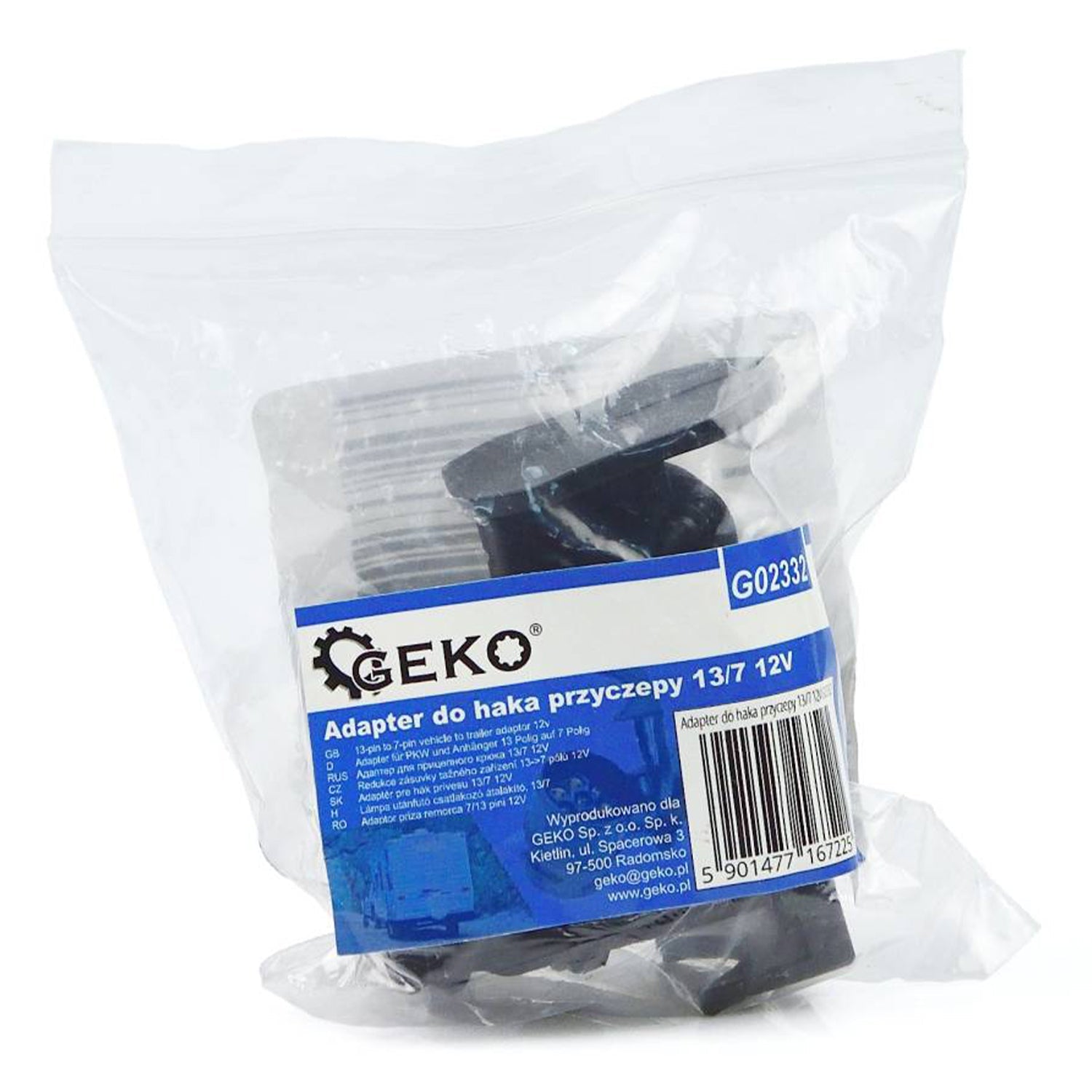 Adaptér - redukcia na ťažné zariadenie 13/7 pinov 12V