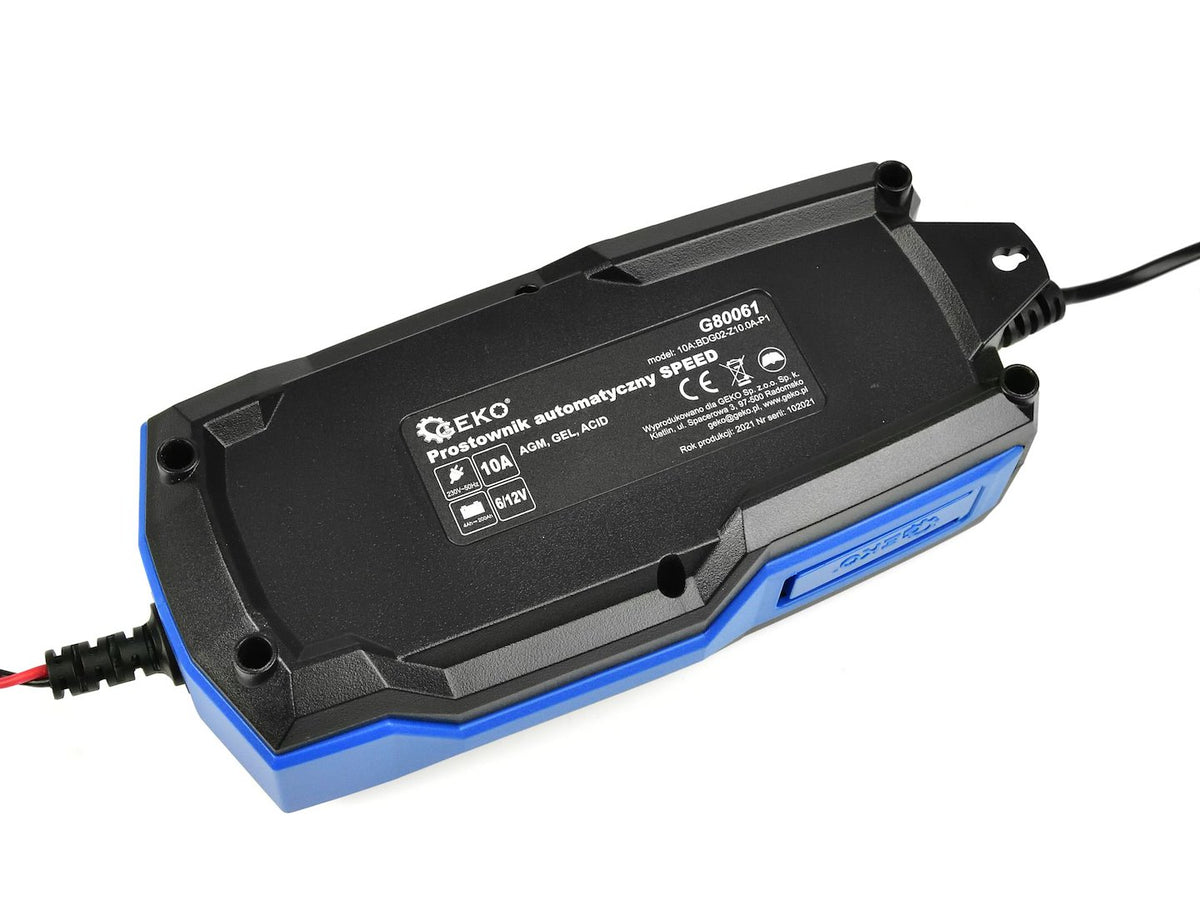 Automatická nabíjačka autobatérií 6/12V, 10A, s LCD displejom pre autobatérie 4 - 200Ah
