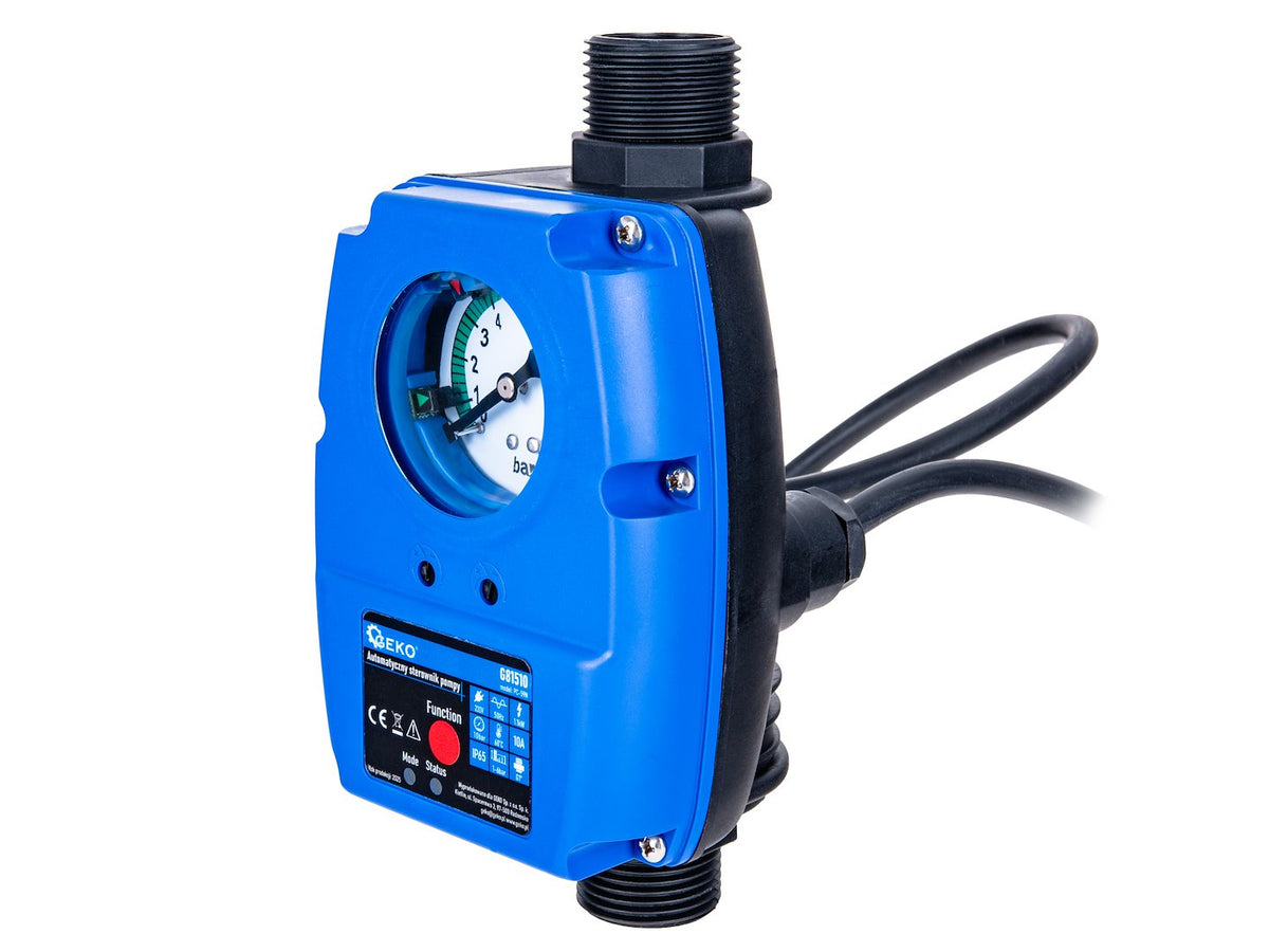 Automatický tlakový spínač vodného čerpadla 1,1kW, 10bar