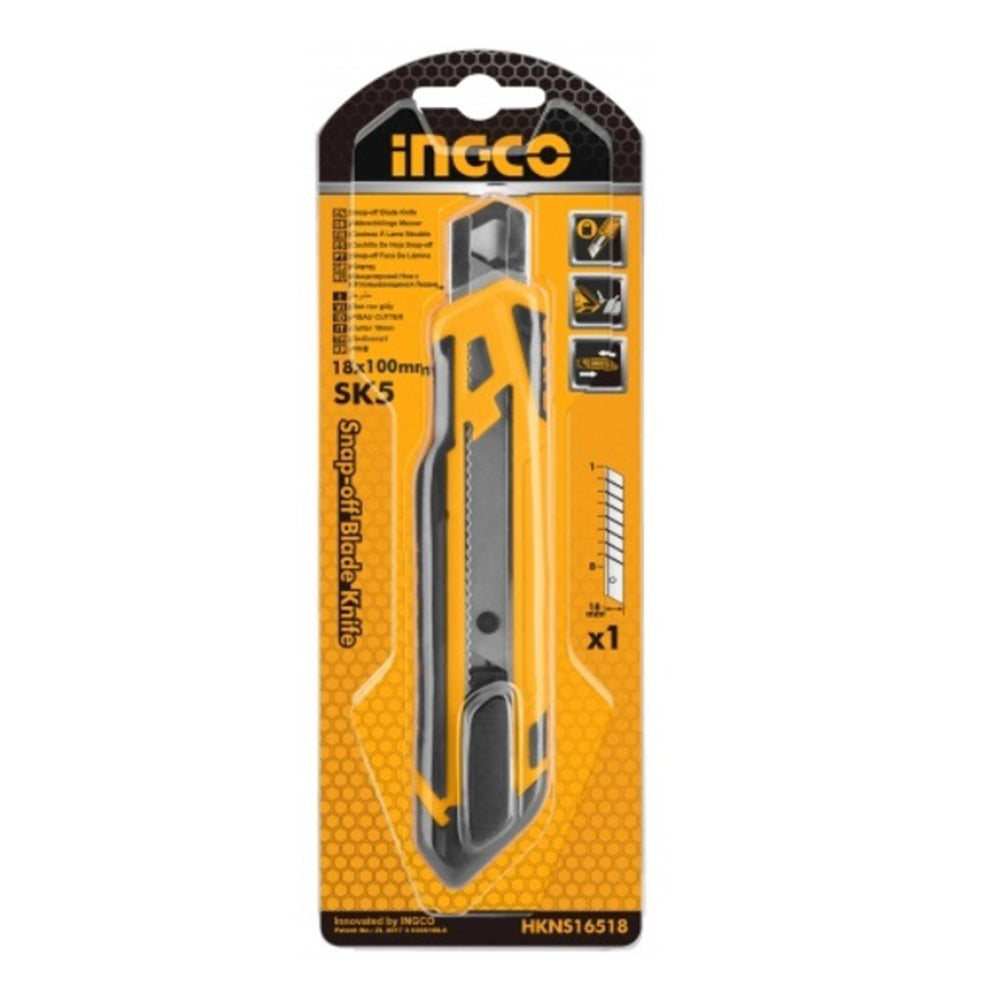 Orezávací odlamovací nožík Ingco