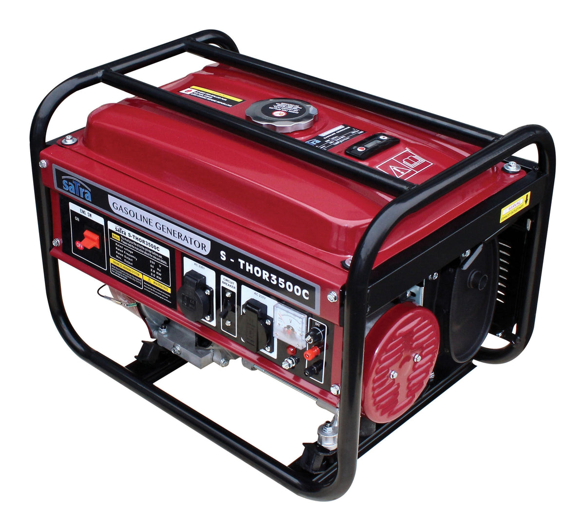 Benzinový generátor - elektrocentrála 3kW 7hp