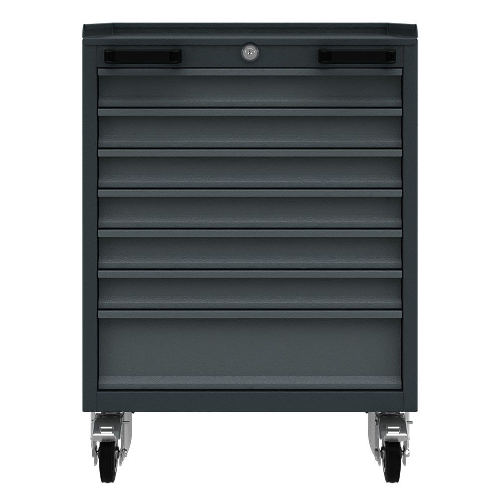 Mobilný dielenský vozík - skrinka na náradie so 7 zásuvkami 58 × 50 × 80cm