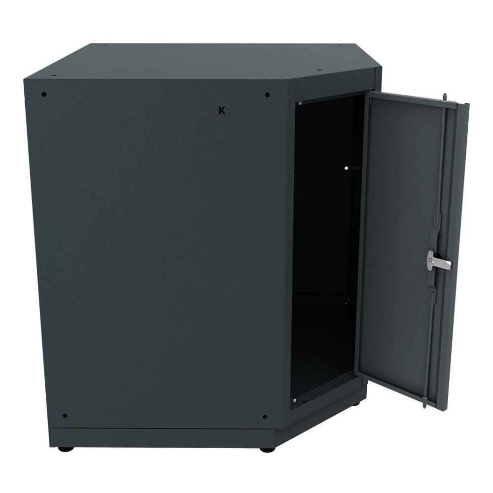 Rohová dielenská skrinka 75 x 75 x 86cm