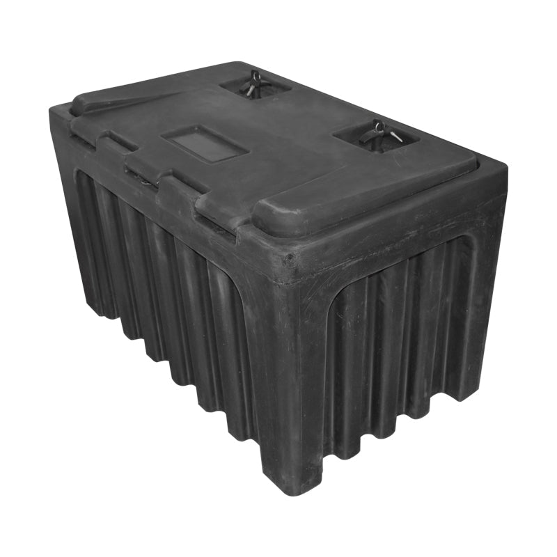 Box na náradie, z čierneho plastu 460x580x800 mm