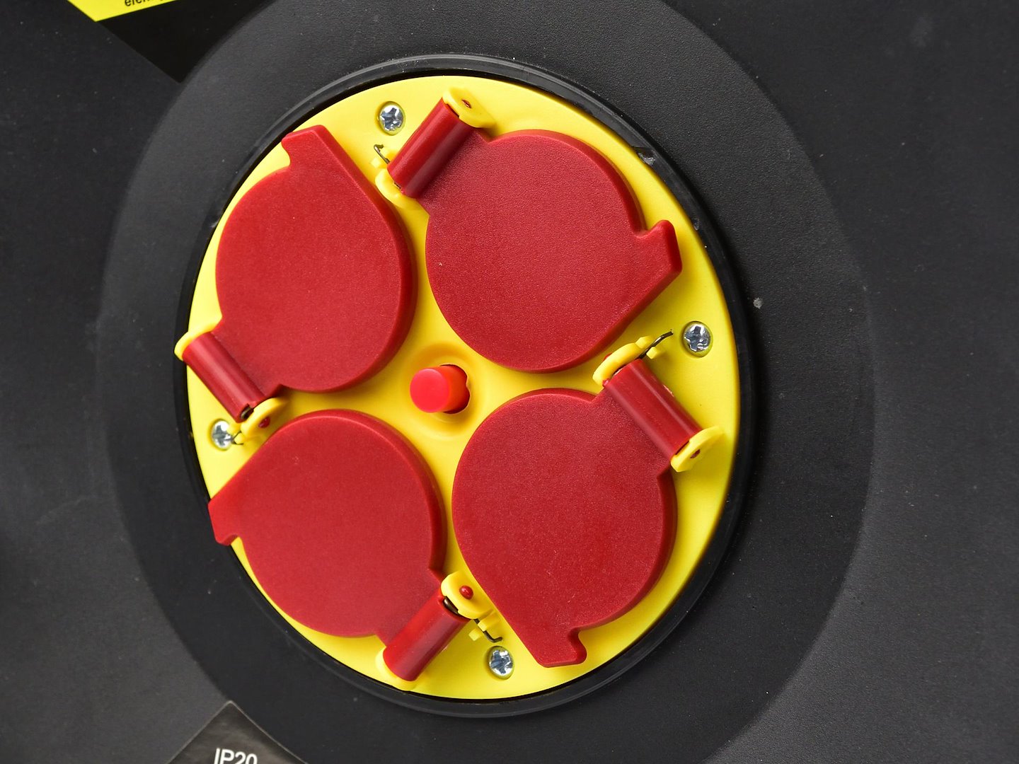 Bubon s elektrickým káblom - predlžovačka 3 x 2,5mm, 50 m