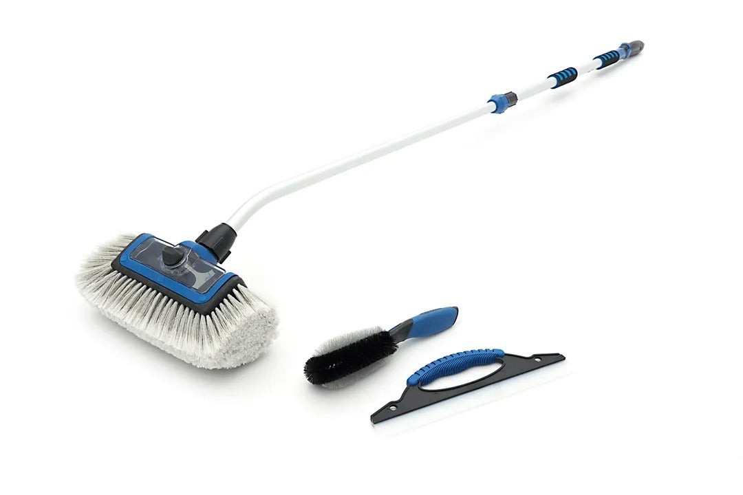 Sada teleskopickej umývacej kefy 3 kusy hbm