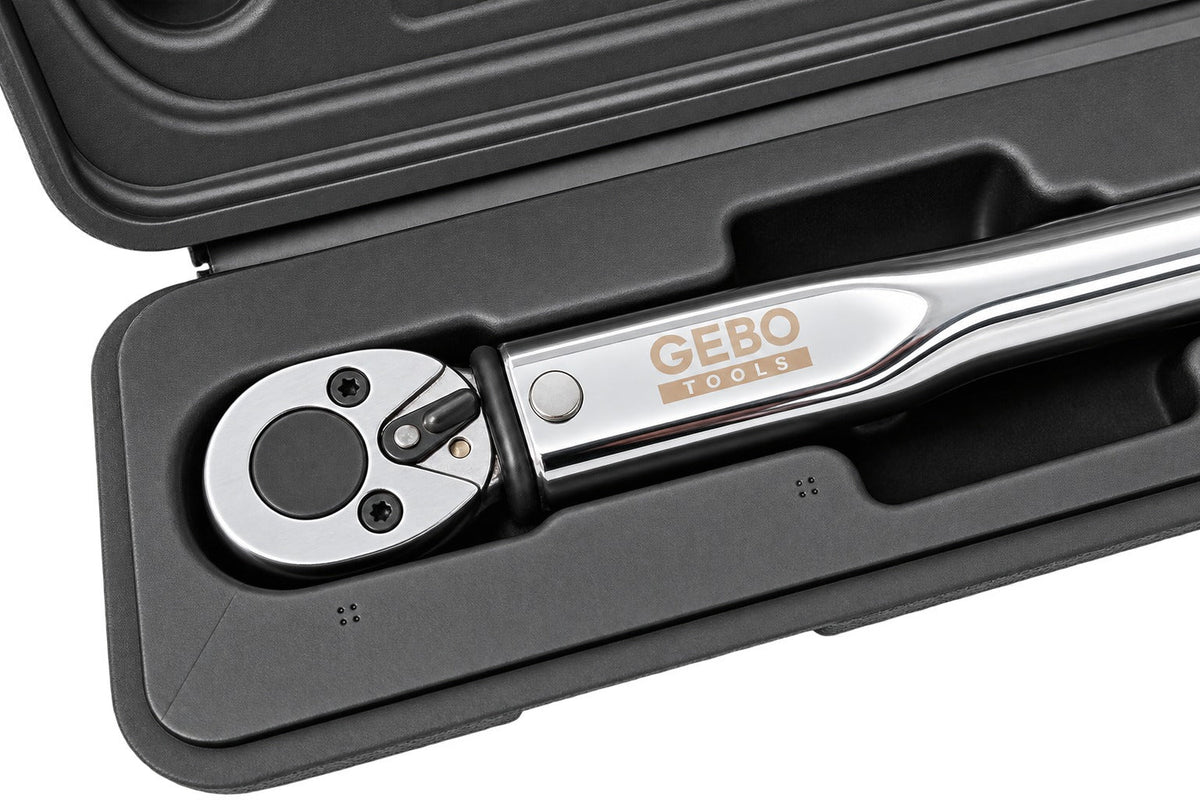 Momentový kľúč 1/4'', 5 - 25Nm, Gebo Tools