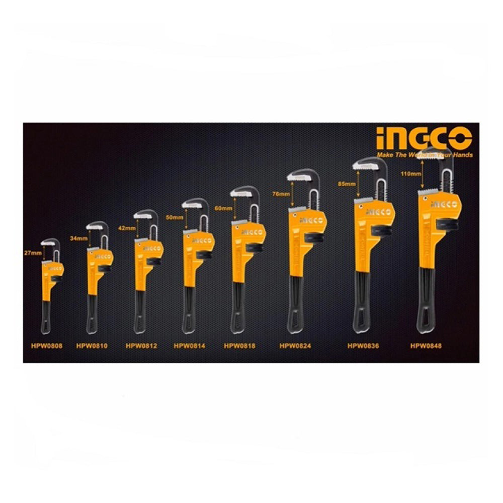 Hasák - kliešte na rúry 450mm Ingco