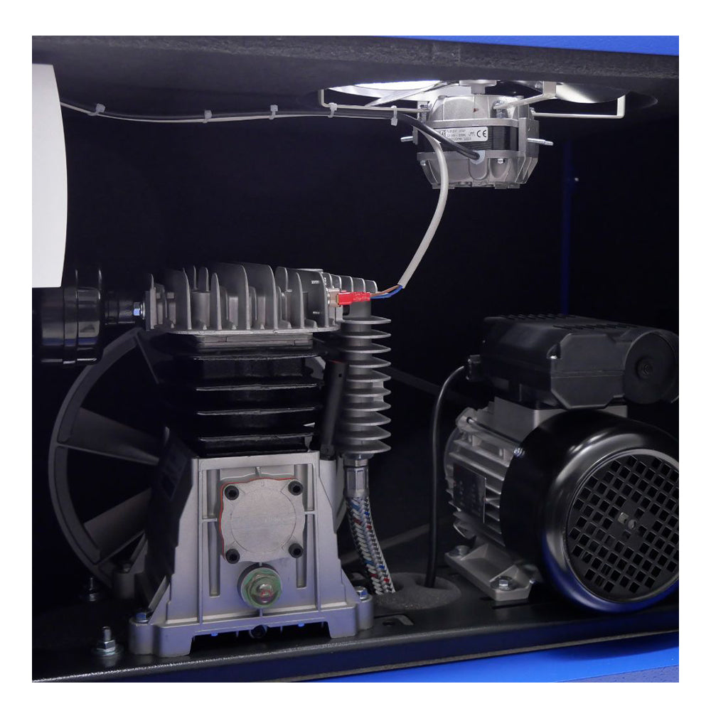 Tichý kompresor 1.5 kw 10 bar 100 l 230 v zionair