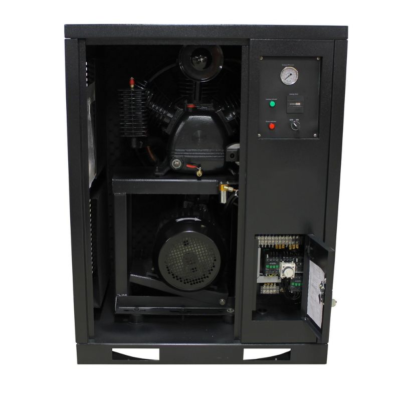 Tichý profesionálny kompresor 3 kw 4 hp 12,5 bar 400 v