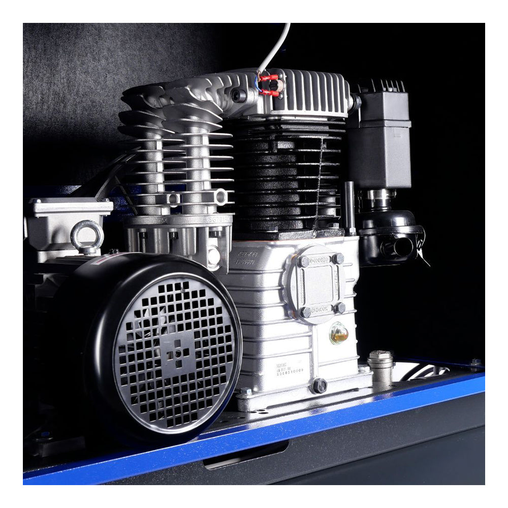 Tichý kompresor so spúšťaním star-delta 4 kw 11 bar 270 l 400 v zionair