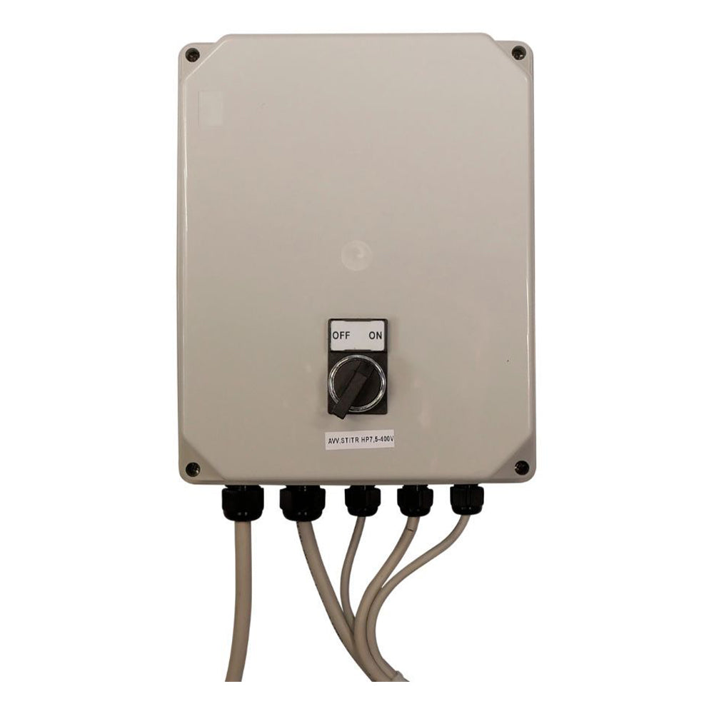 Tichý kompresor so spúšťaním star-delta 5.5 kw 11 bar 500 l 400 v zionair