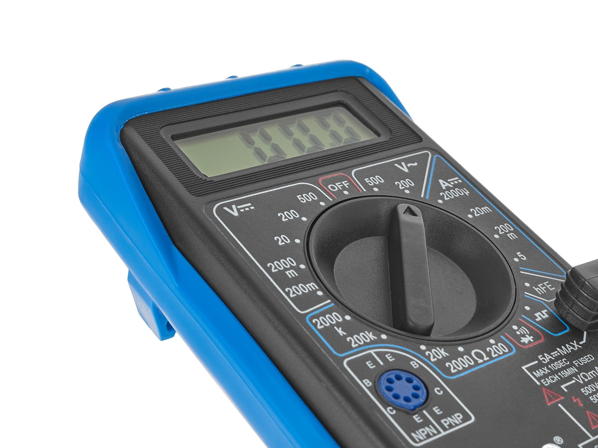 Digitálny multimeter so zvukovým signálom DC 0,2 - 500V AC 200 - 500V