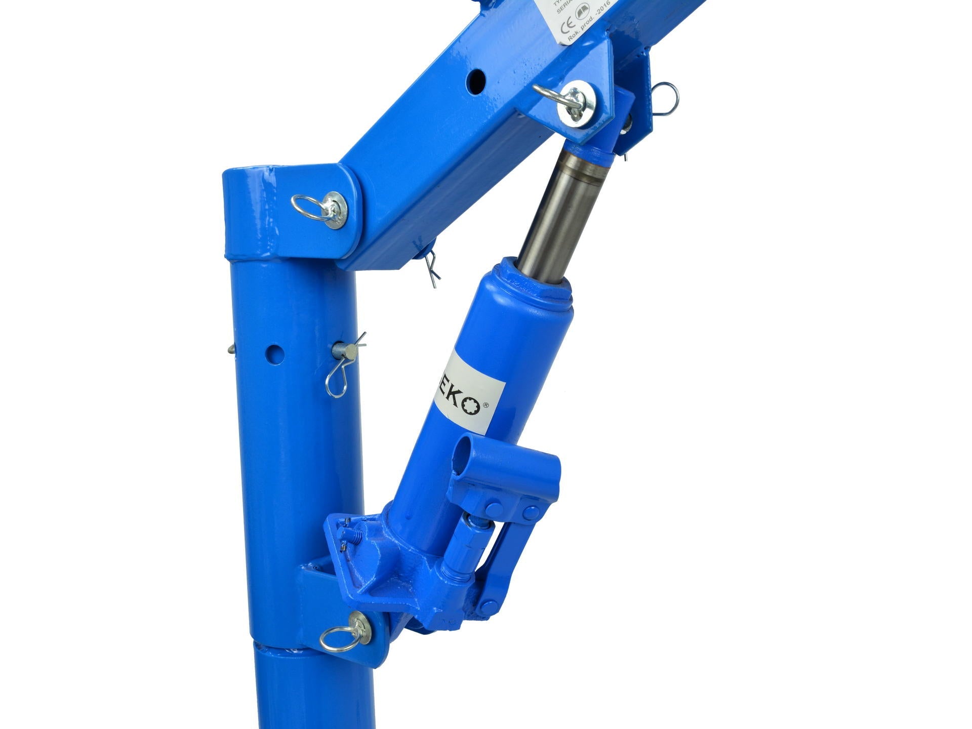 Dielenský hydraulický žeriav s navijákom 450kg Geko