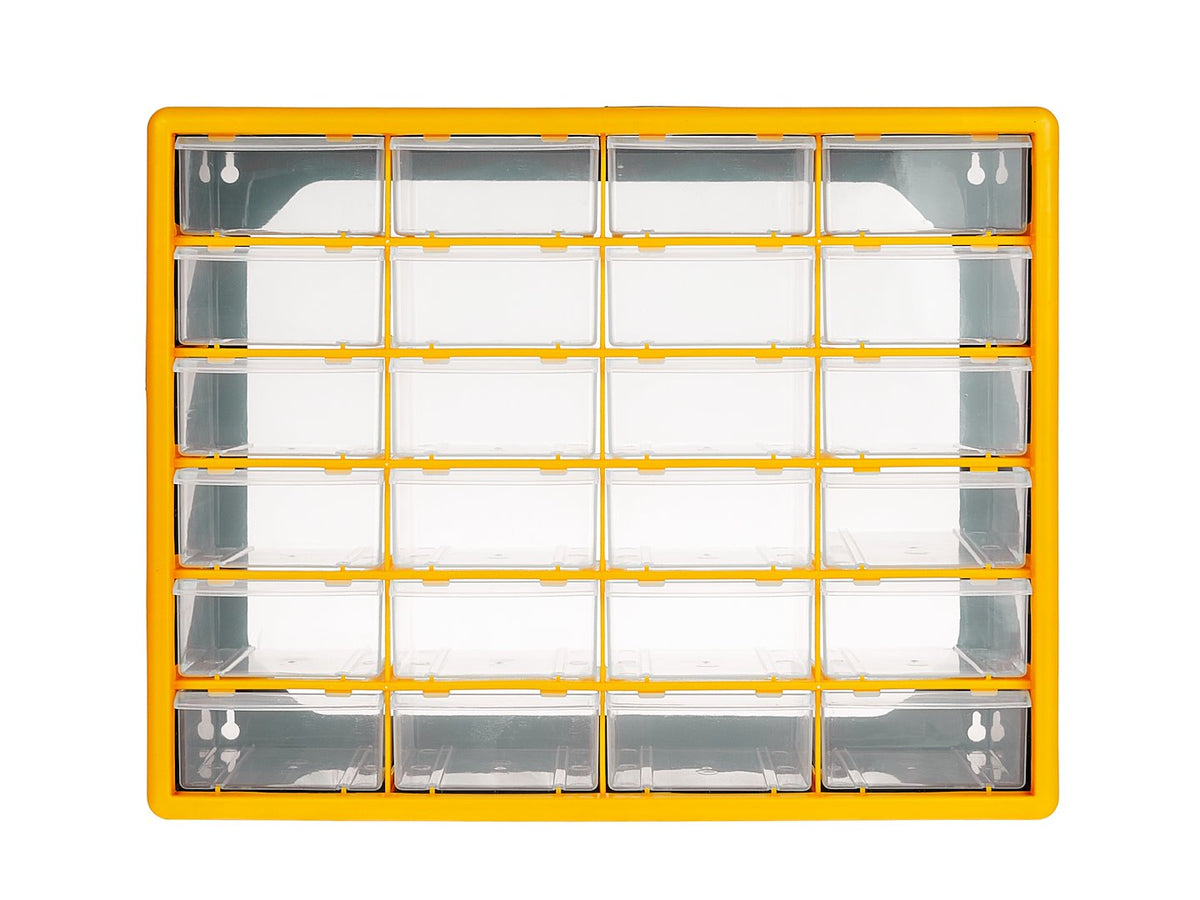 Dielenský organizér so zásuvkami 50 × 16 × 39cm, 24 zásuviek, Keltin