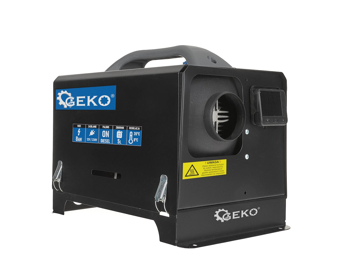 Dieslový ohrievač - nezávislé kúrenie do auta 12V/230V, 8kW, Geko