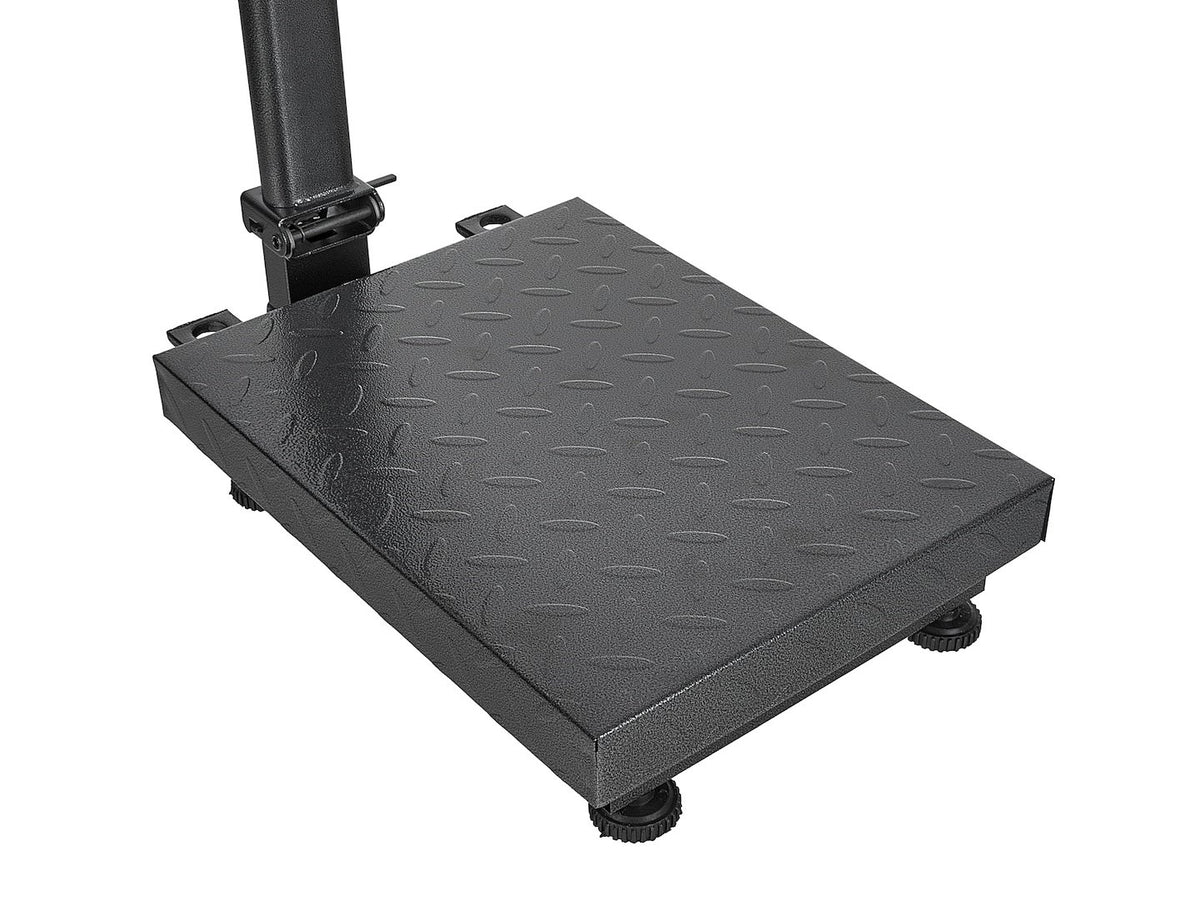 Digitálna plošinová váha s LCD displejom, obchodná, 150kg, Geko