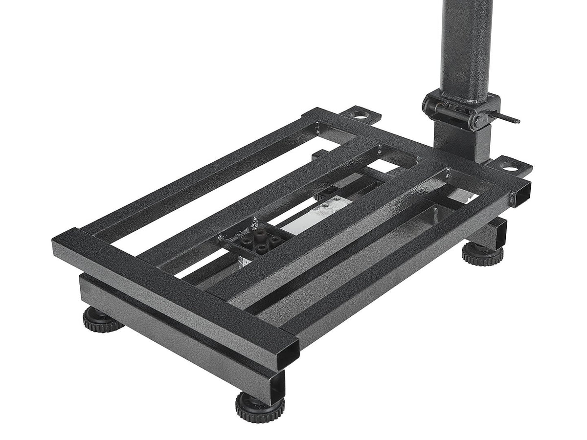 Digitálna plošinová váha s LCD displejom, obchodná, 150kg, Geko