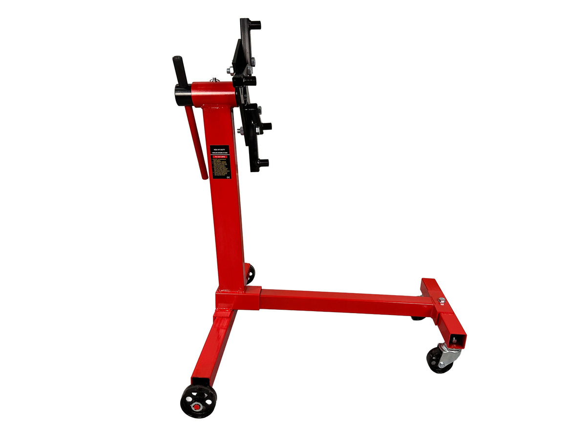 Držiak - stojan na motor, otočný, 450kg, Gebo Tools