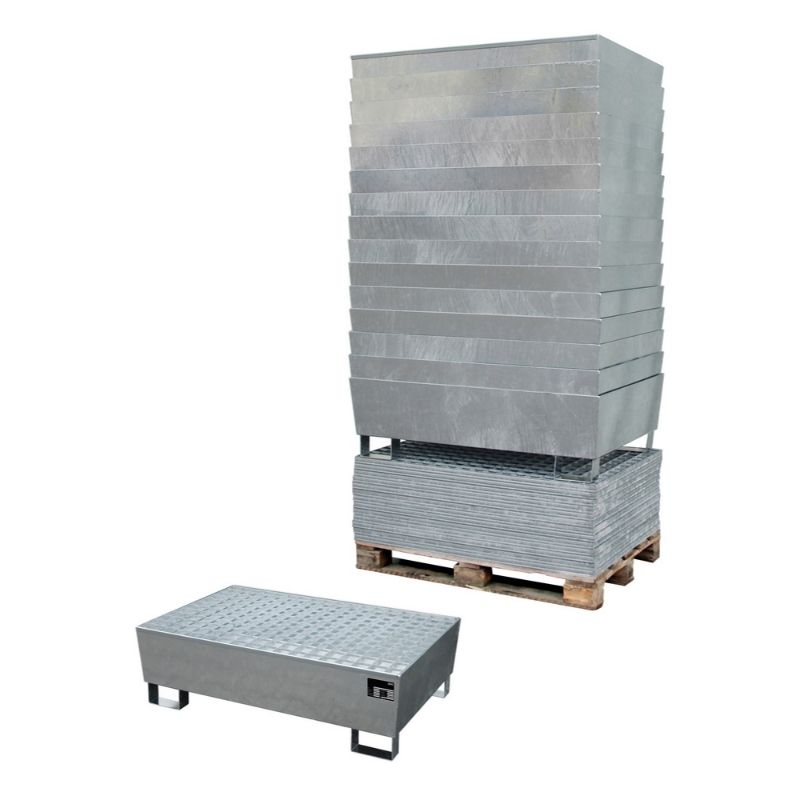 Záchytná vaňa na sudy 2x200 l