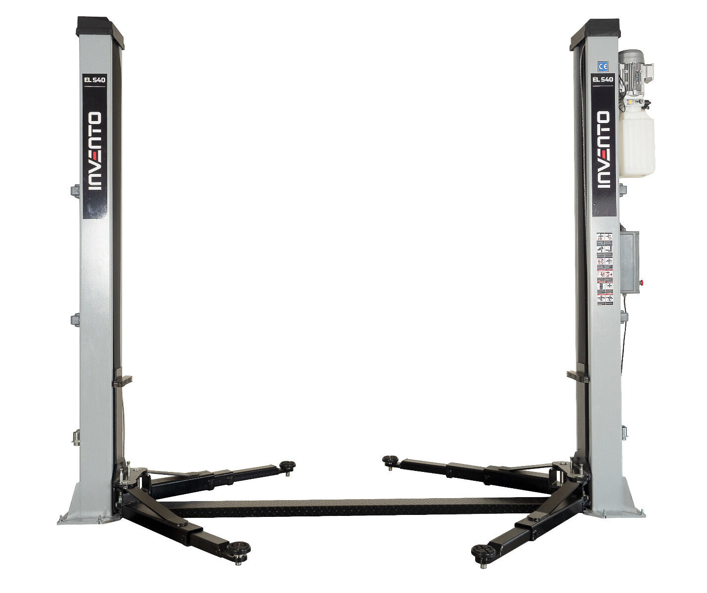 Dvojstĺpový autozdvihák, 4t s elektohydraulickým automatickým odblokovaním 380V Invento