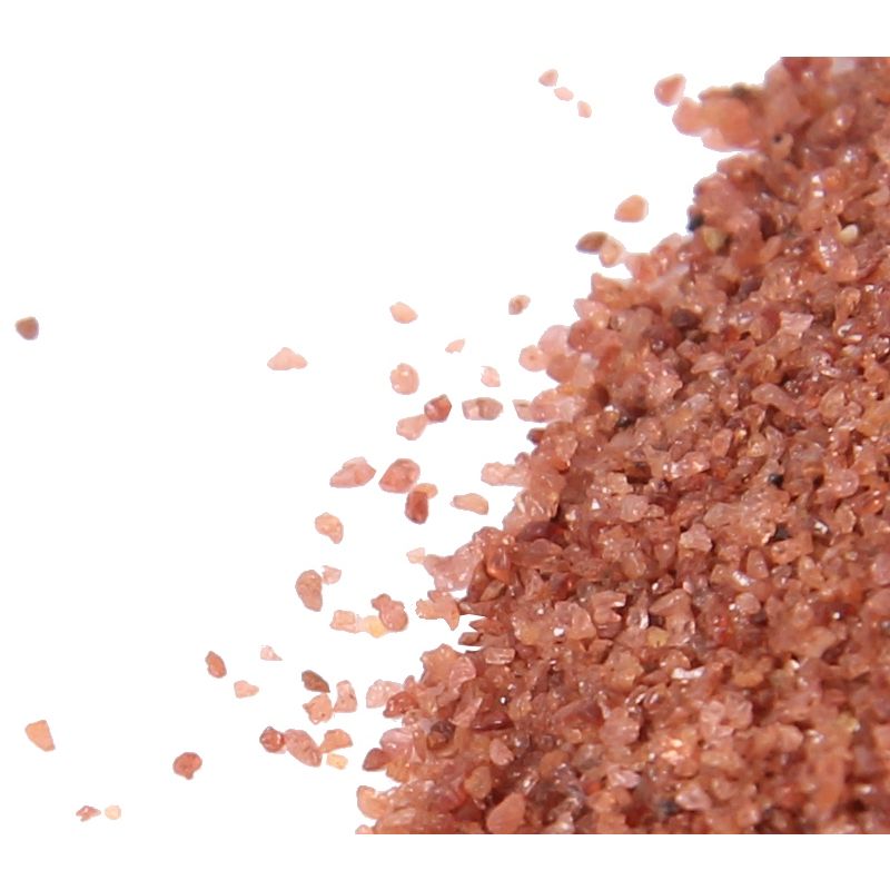 Červený granát - garnet piesok na pieskovanie 30/60, 25kg