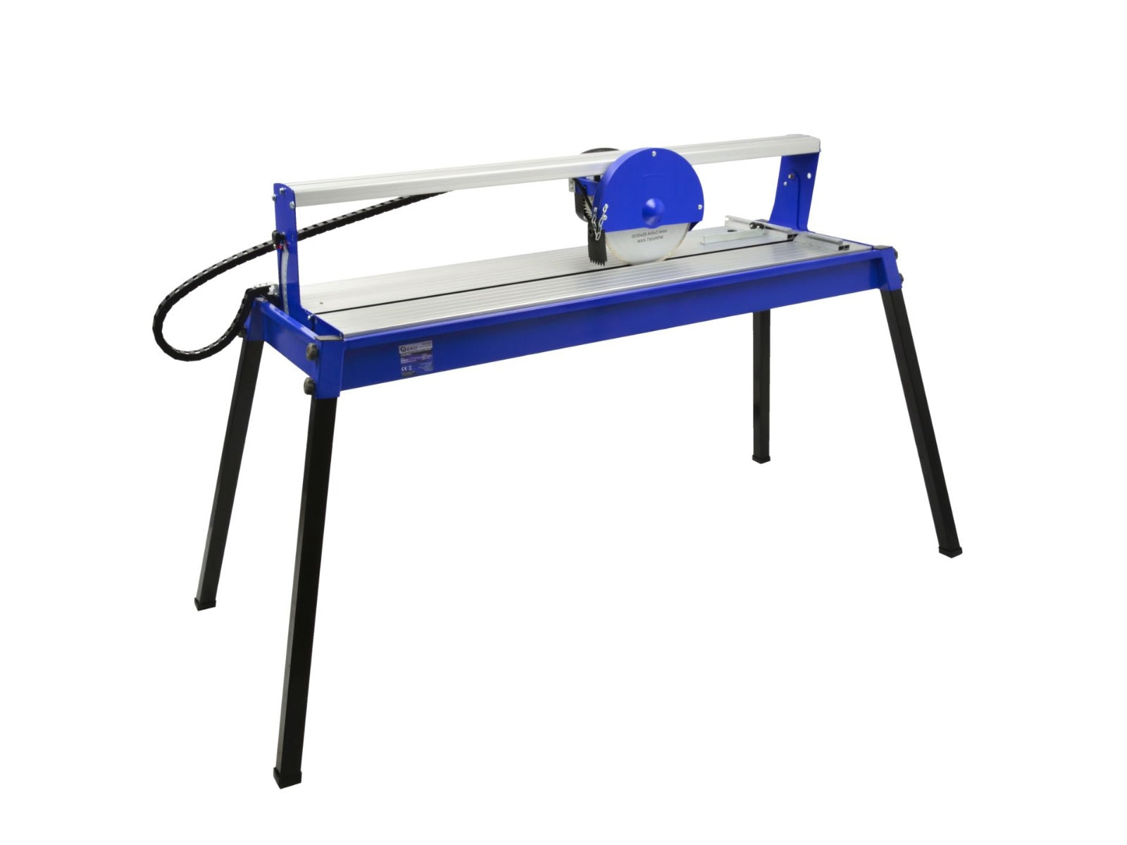 Elektrická rezačka obkladov a dlaždíc so stojanom, 1200W, 1170 × 394mm